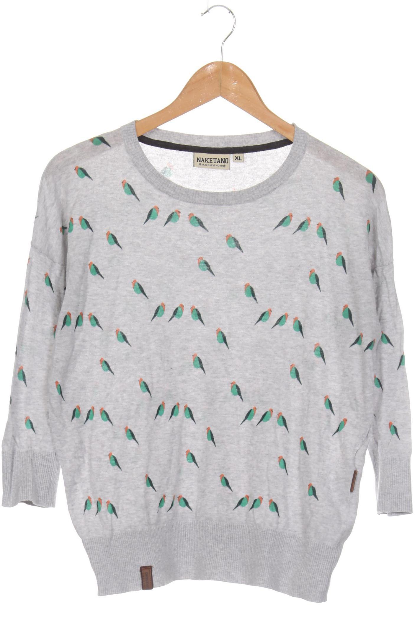 

Naketano Damen Pullover, grau, Gr.