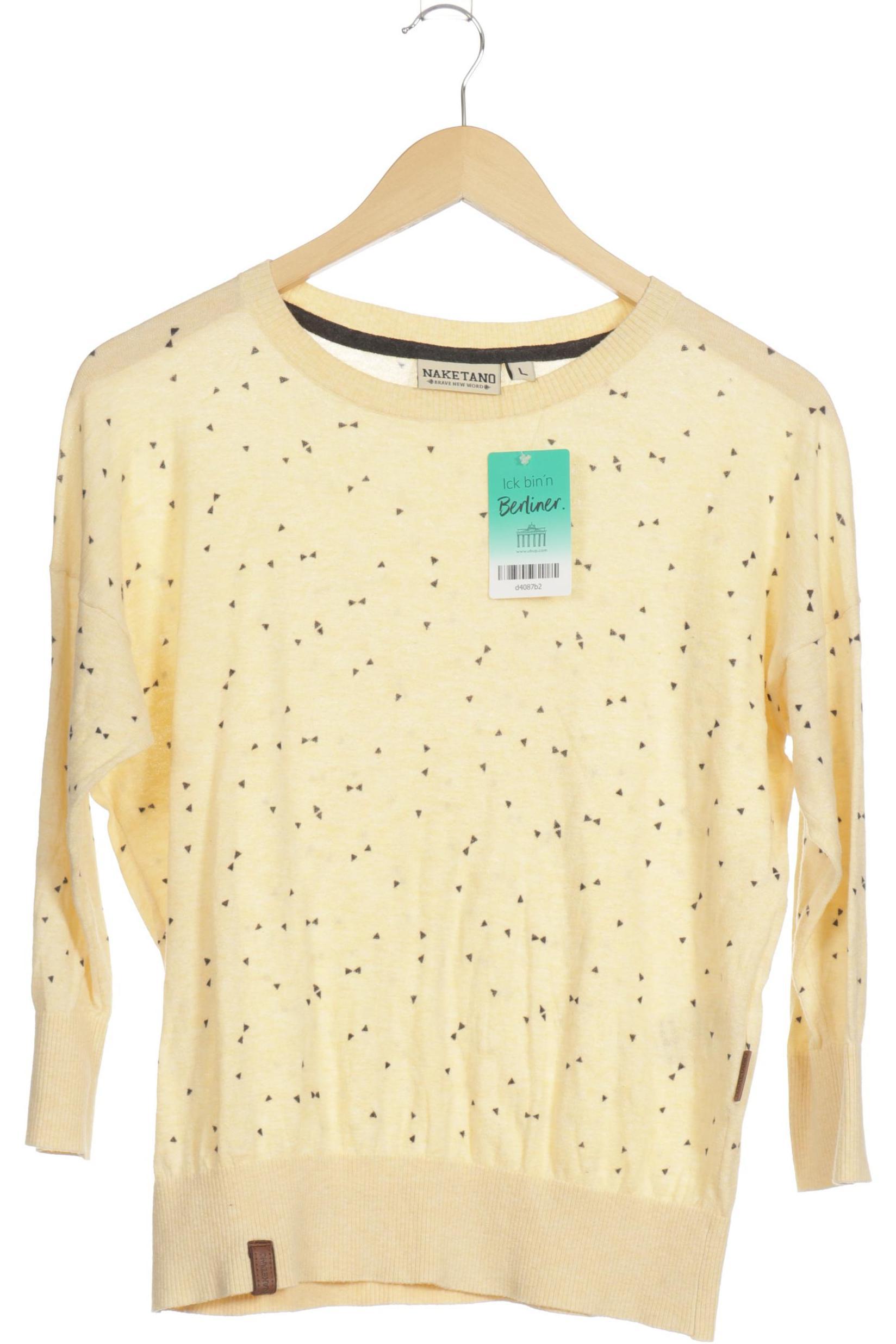 

Naketano Damen Pullover, gelb, Gr.