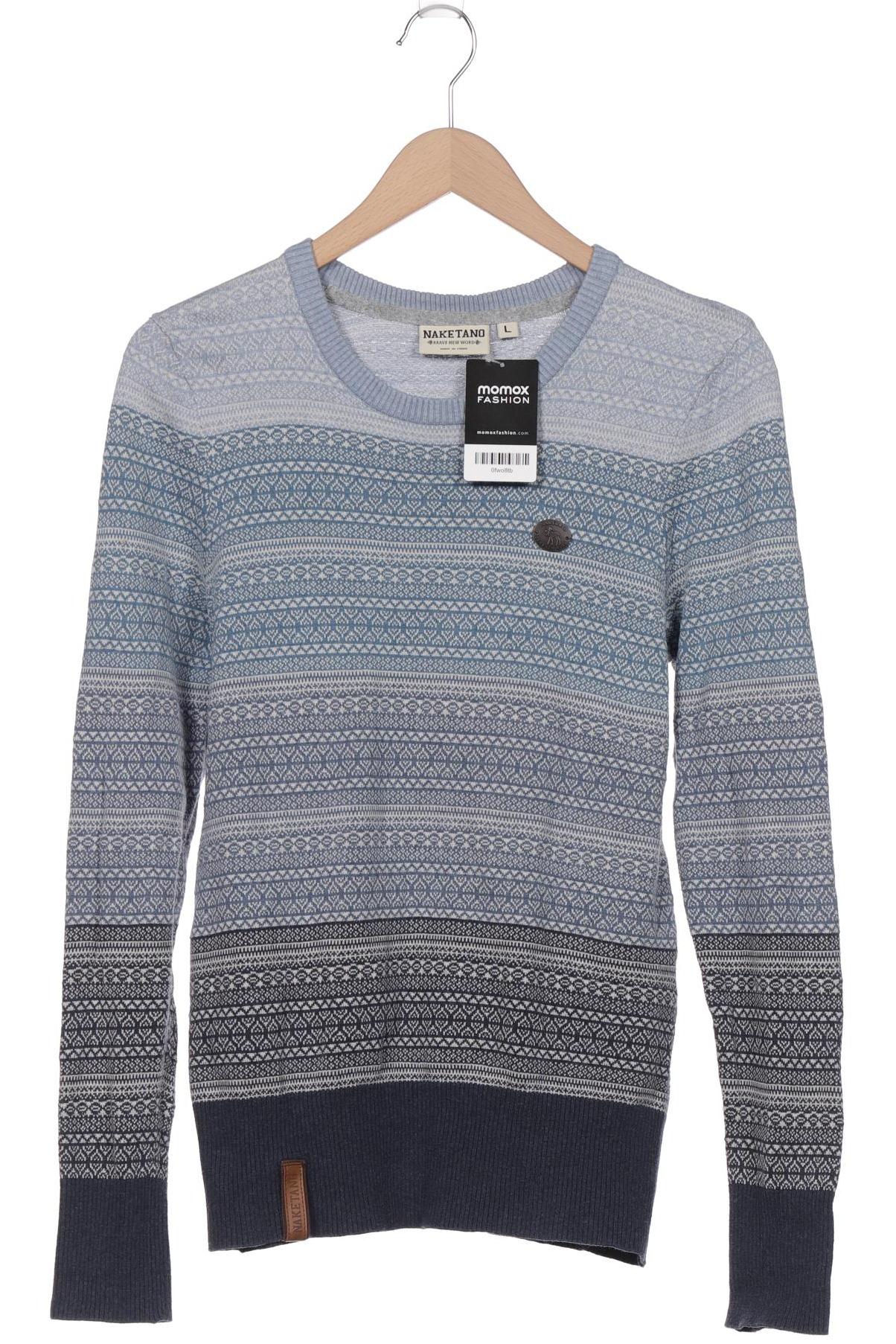 

Naketano Damen Pullover, blau, Gr. 42