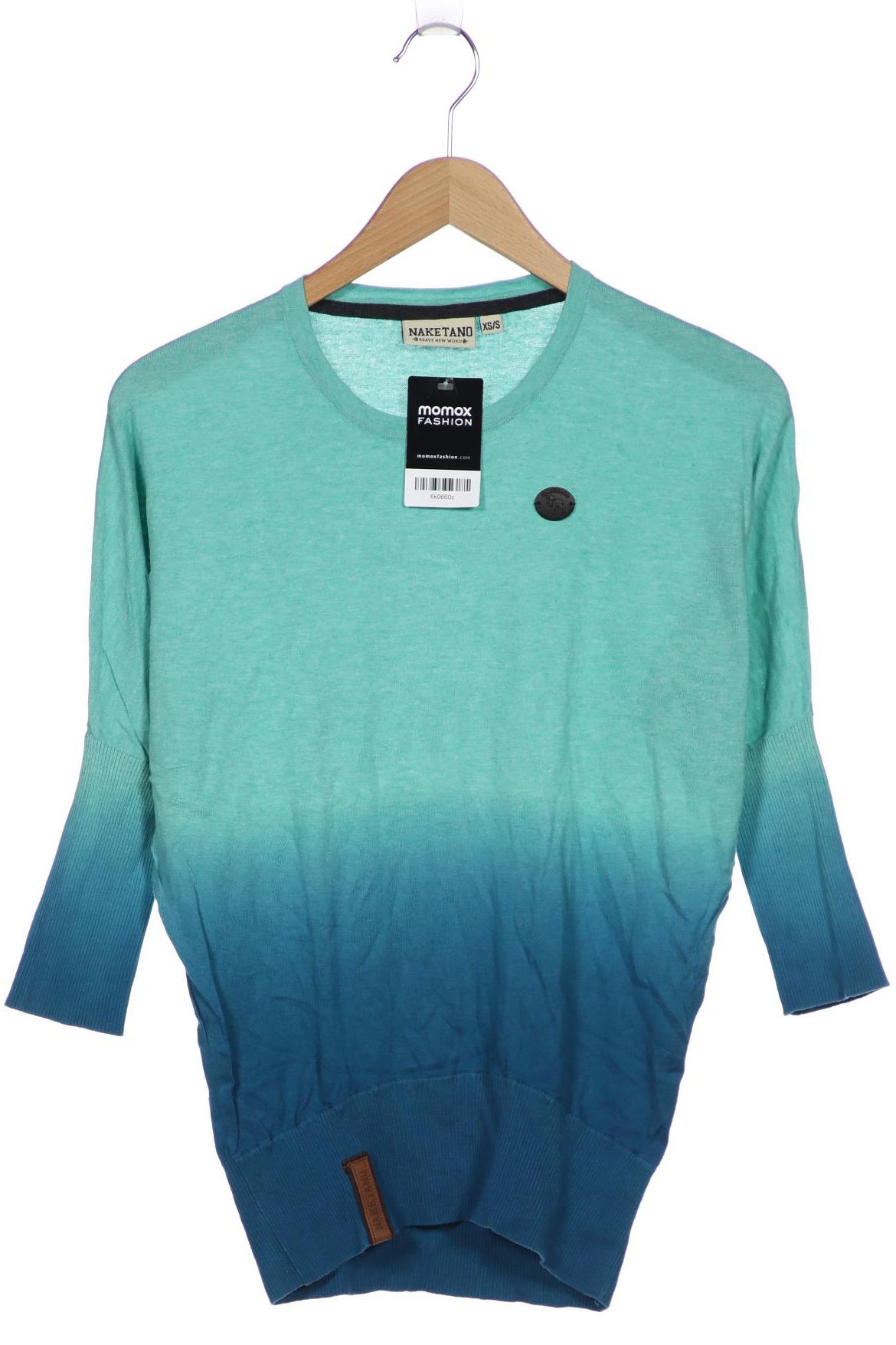 

Naketano Damen Pullover, türkis, Gr. 34