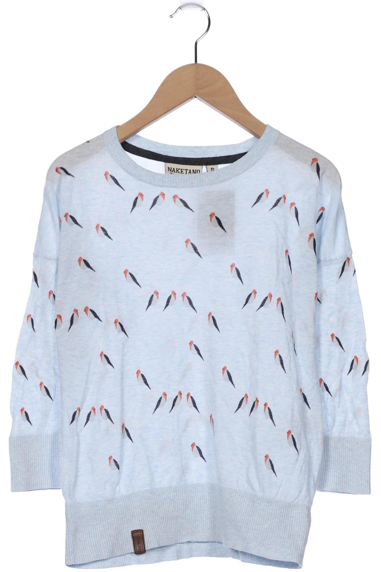

Naketano Damen Pullover, hellblau, Gr. 36
