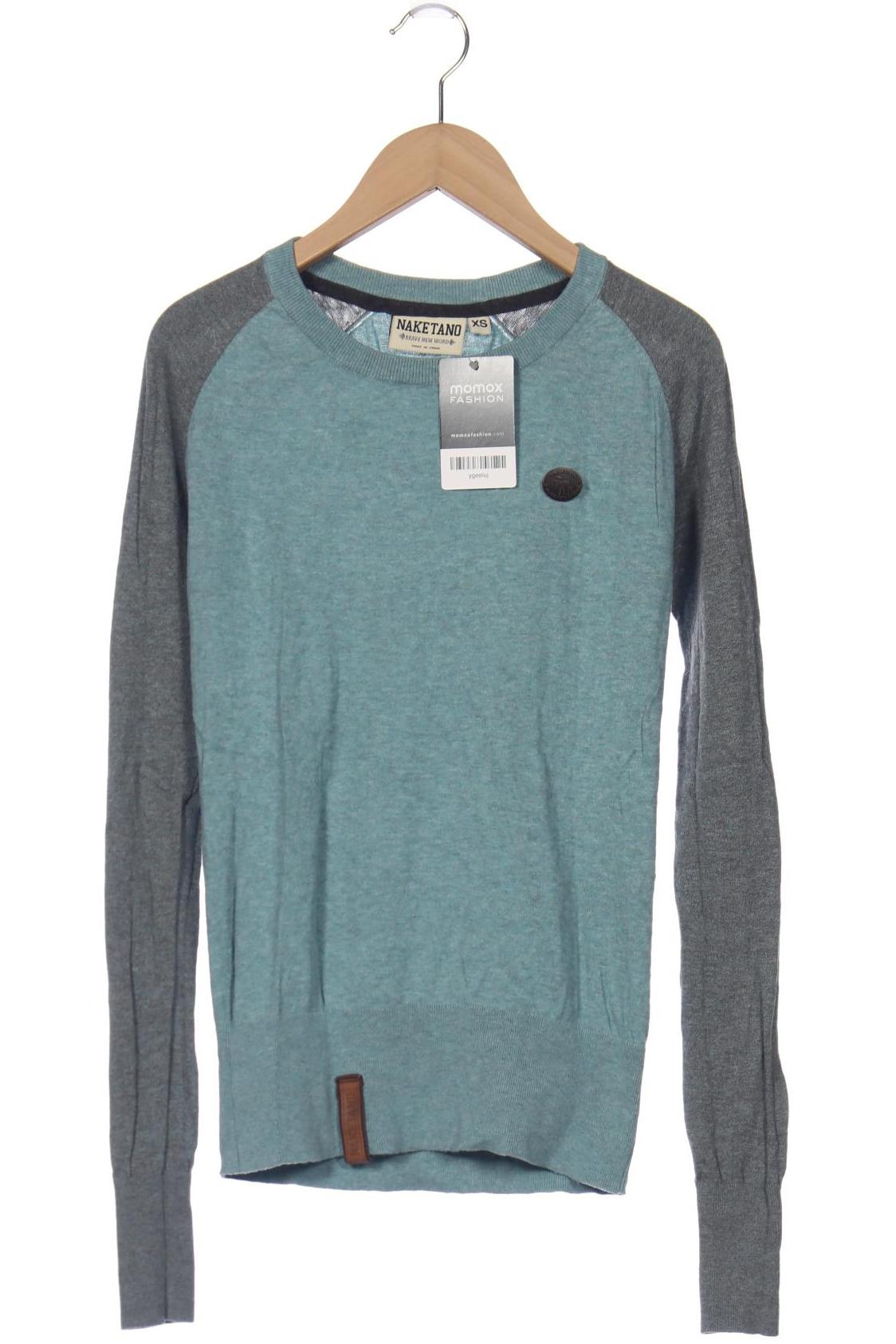 

Naketano Damen Pullover, türkis, Gr. 34