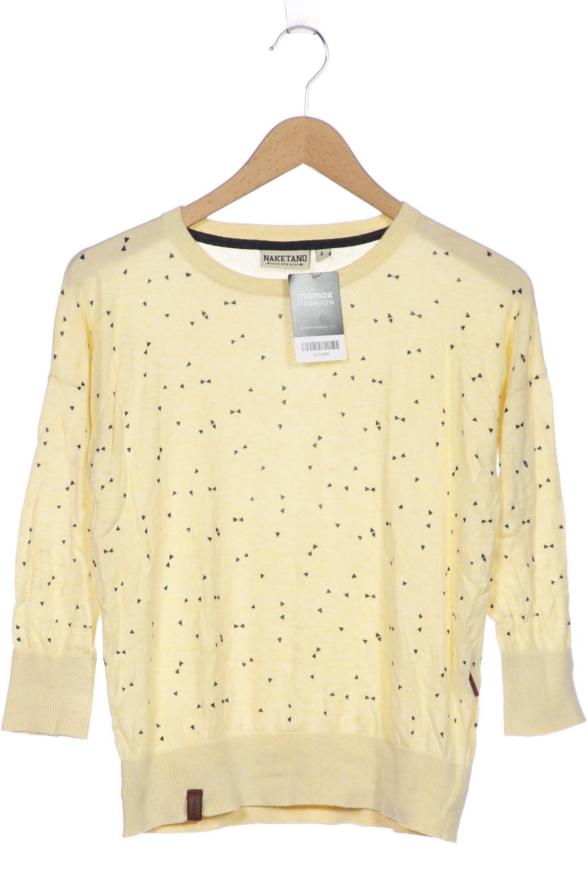 

Naketano Damen Pullover, gelb, Gr. 42