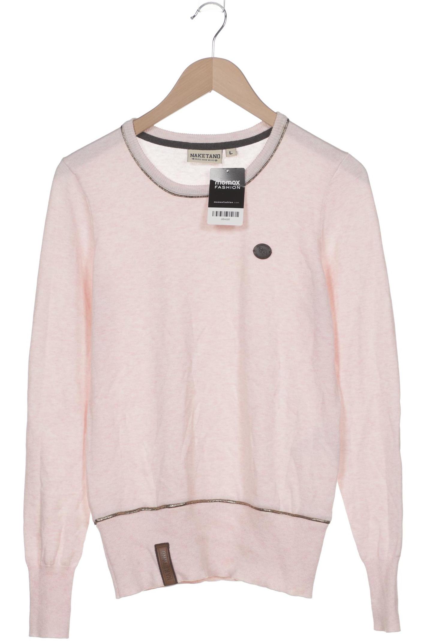 

Naketano Damen Pullover, pink, Gr. 42