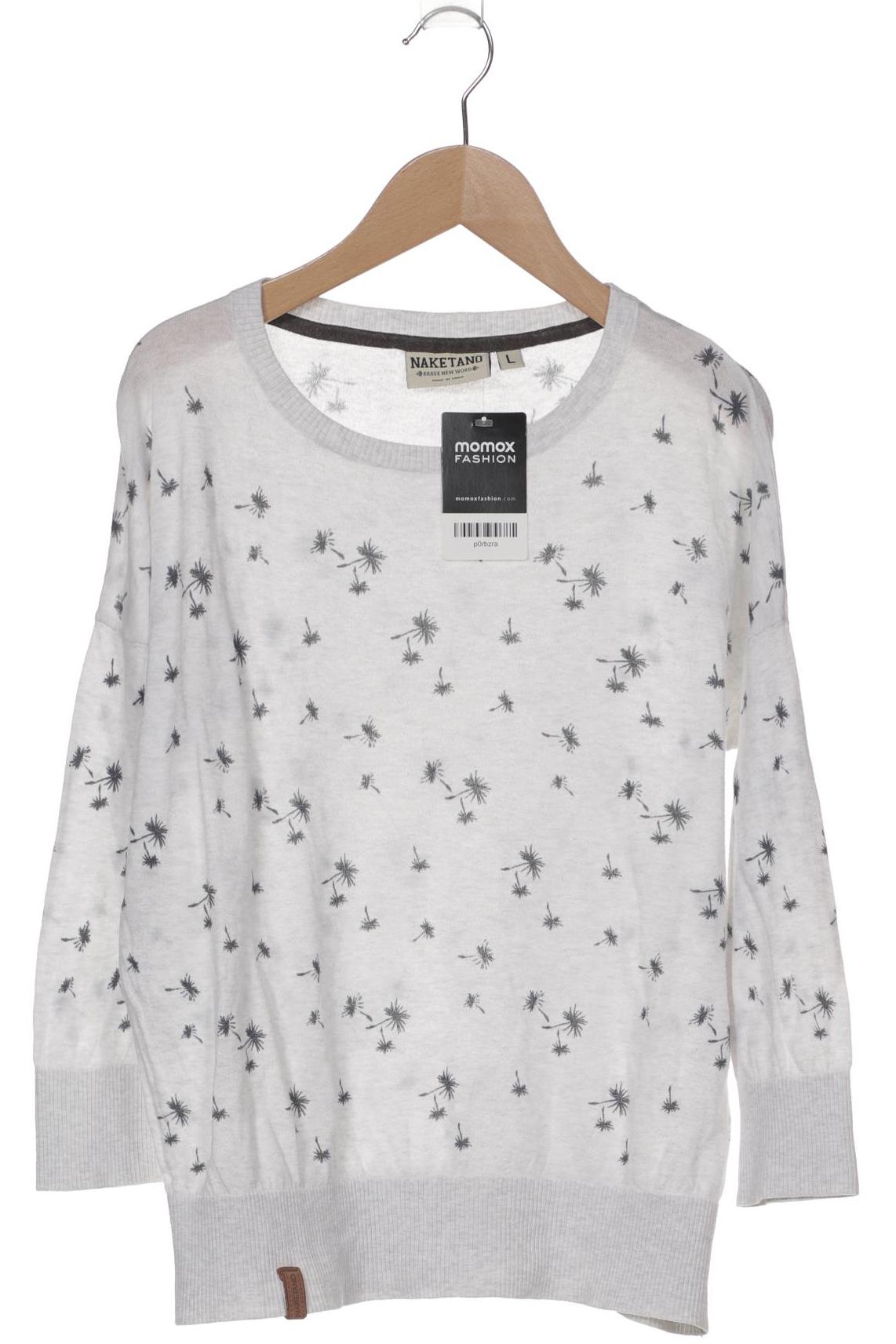 

Naketano Damen Pullover, weiß, Gr. 42