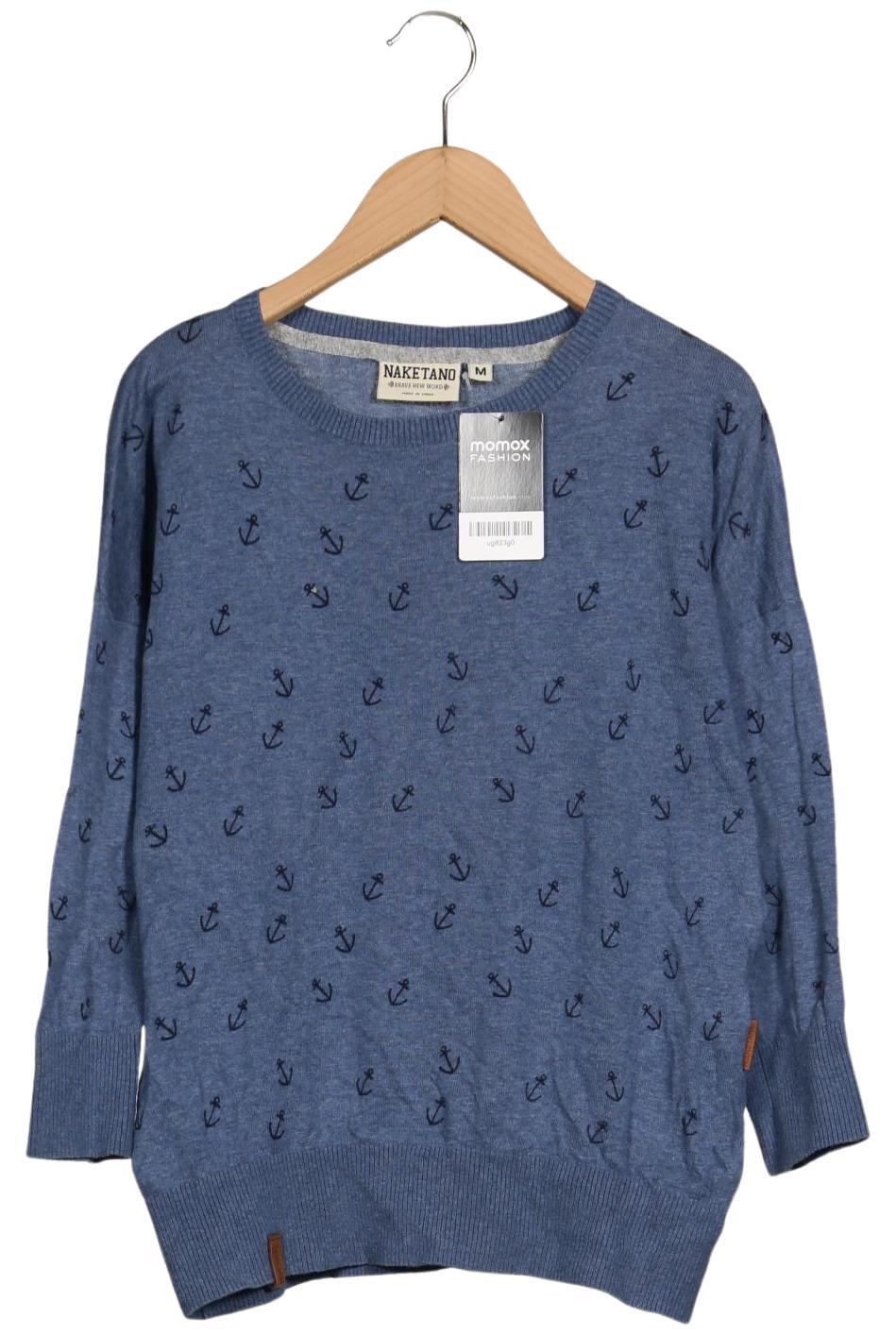 

Naketano Damen Pullover, blau, Gr. 38