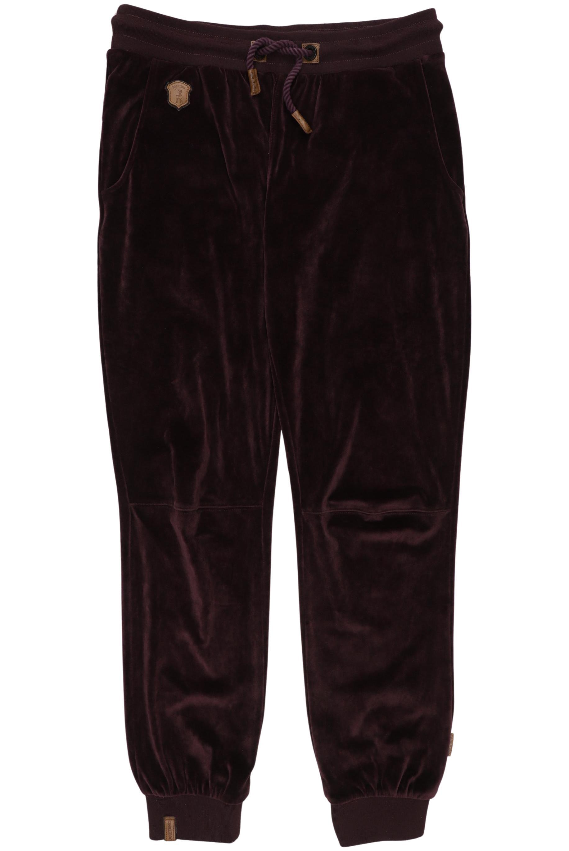 Thumbnail - Naketano Damen Stoffhose, bordeaux, Gr. 0