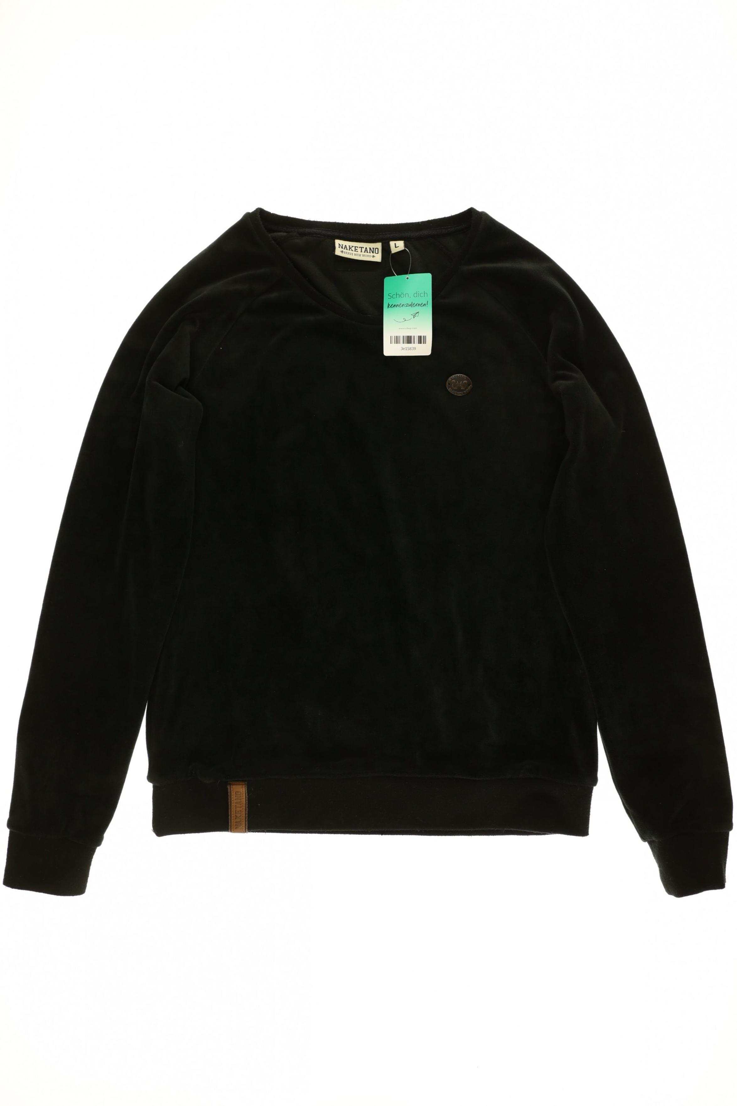 

Naketano Damen Sweatshirt, schwarz, Gr.