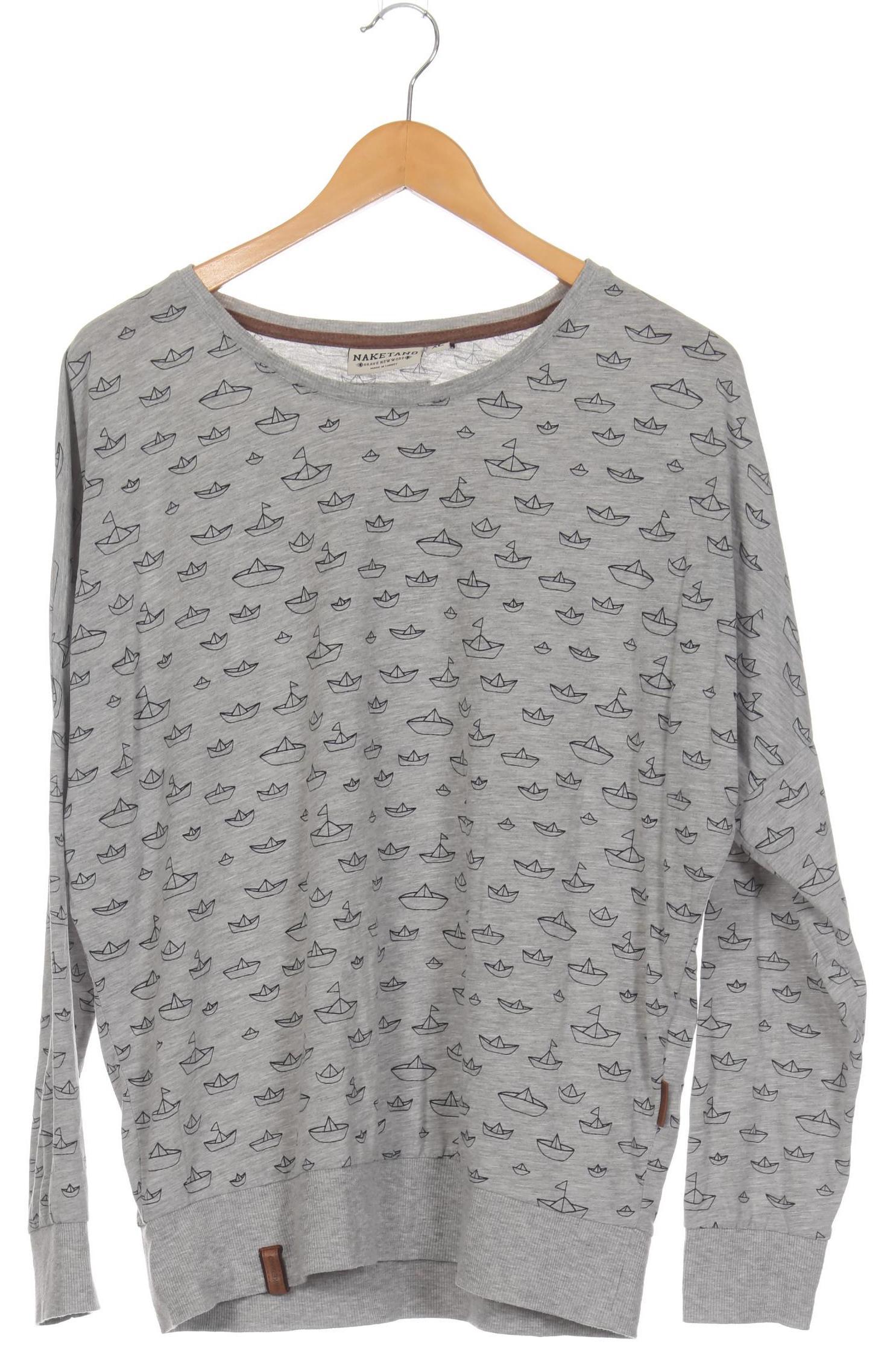 

Naketano Damen Sweatshirt, grau, Gr.