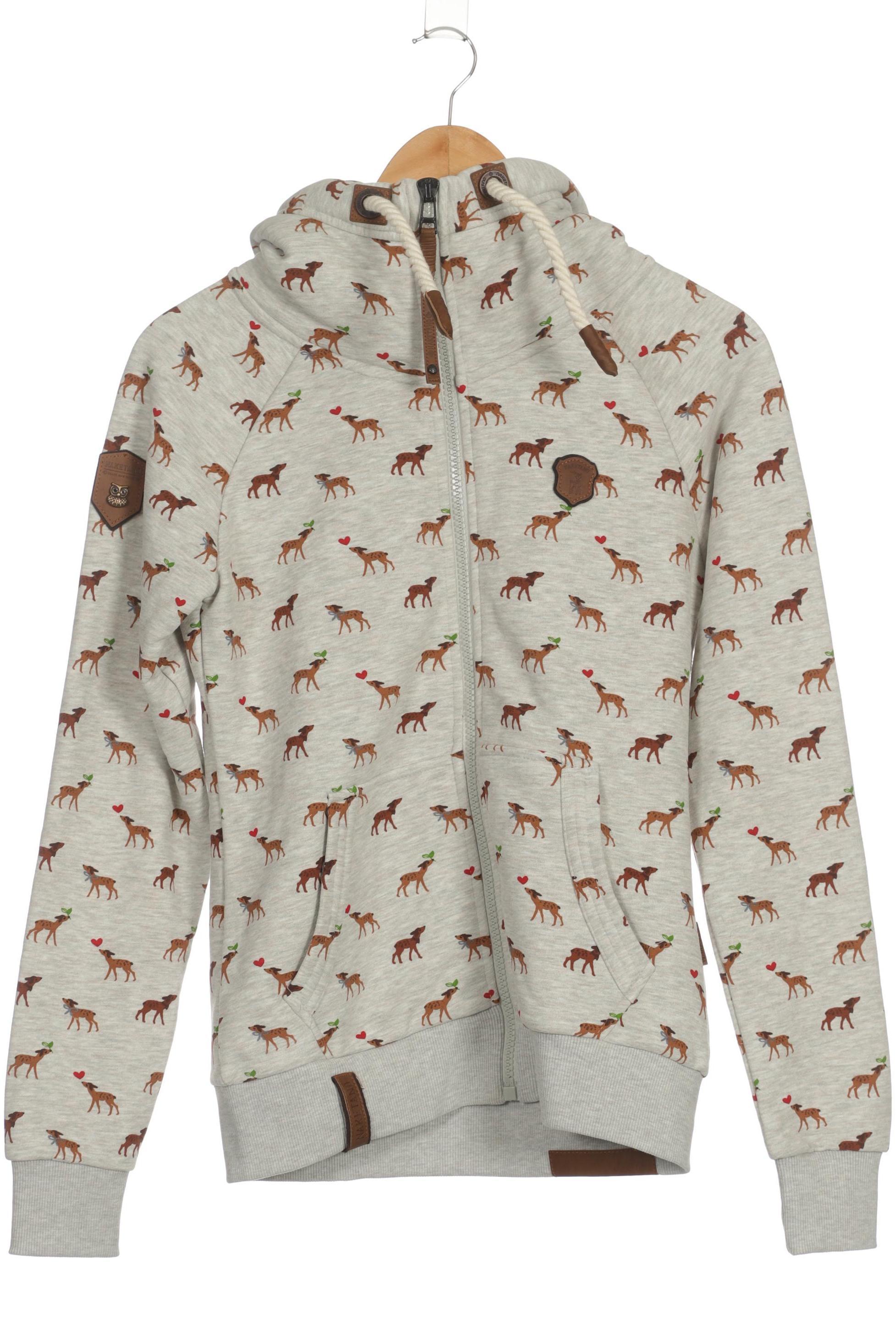 

Naketano Damen Kapuzenpullover, grau, Gr.