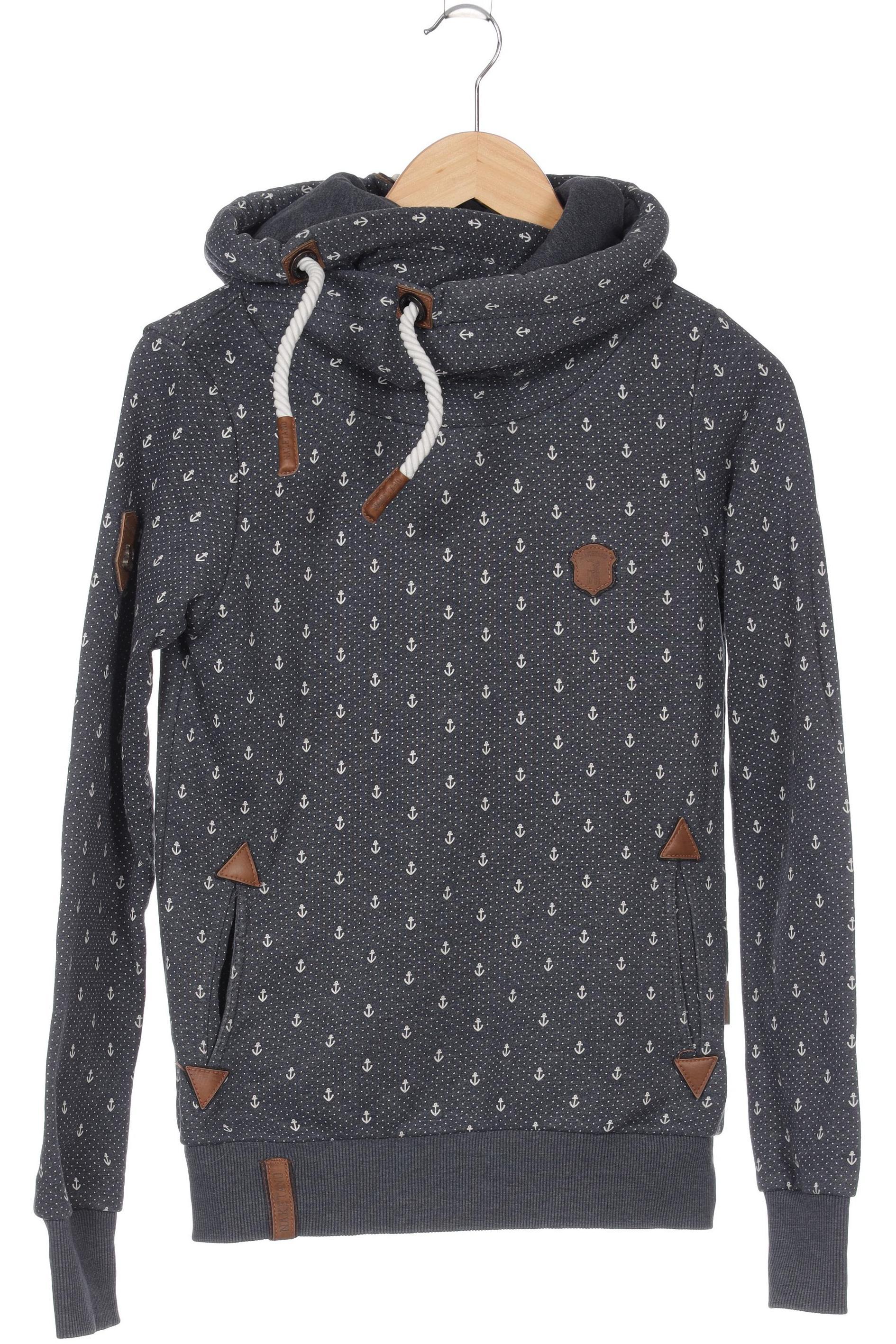 

Naketano Damen Kapuzenpullover, grau, Gr.