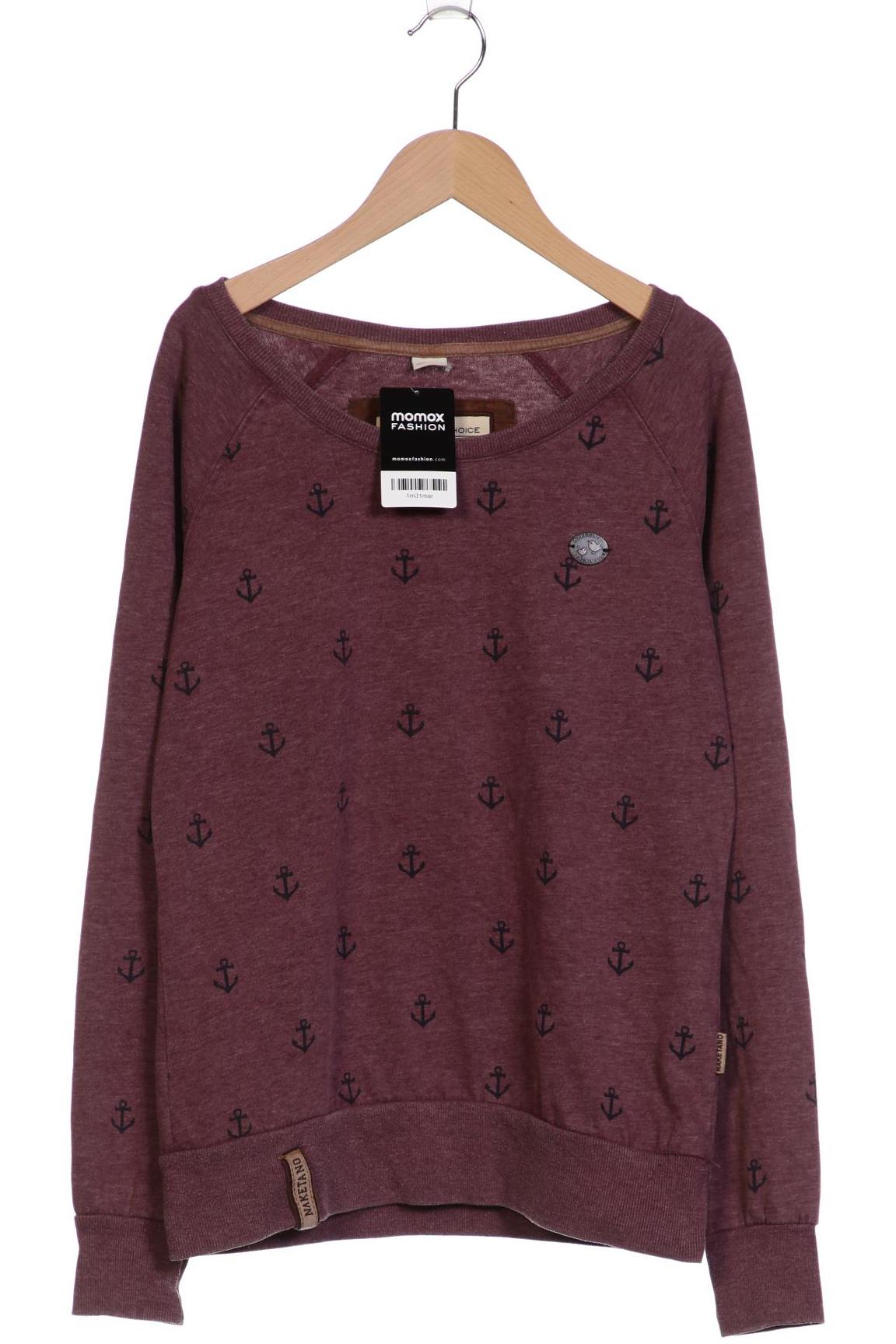 

Naketano Damen Sweatshirt, bordeaux, Gr. 38