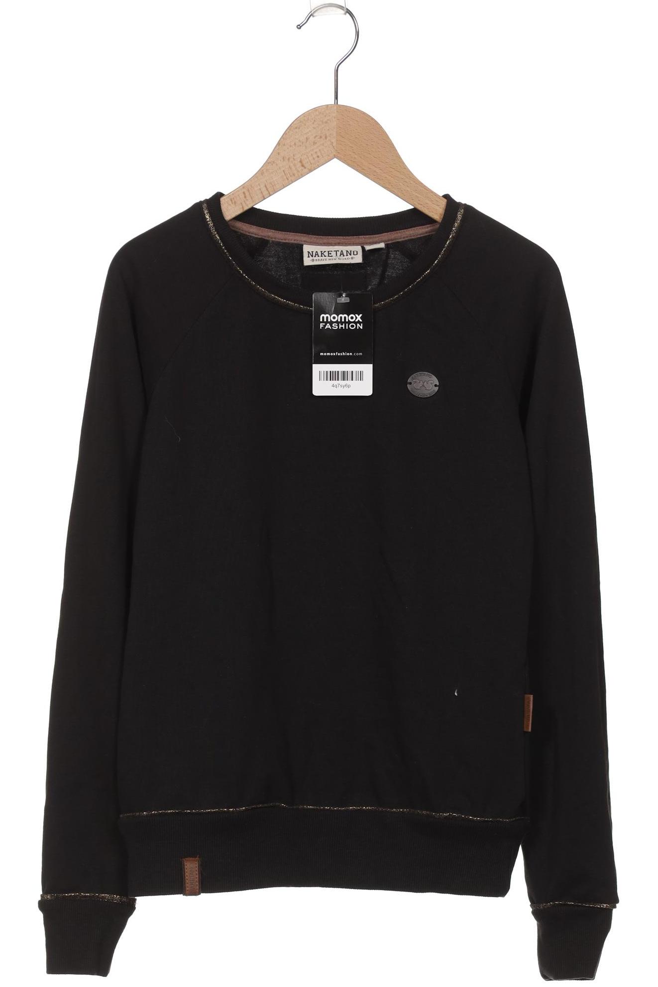 

Naketano Damen Sweatshirt, schwarz, Gr. 34