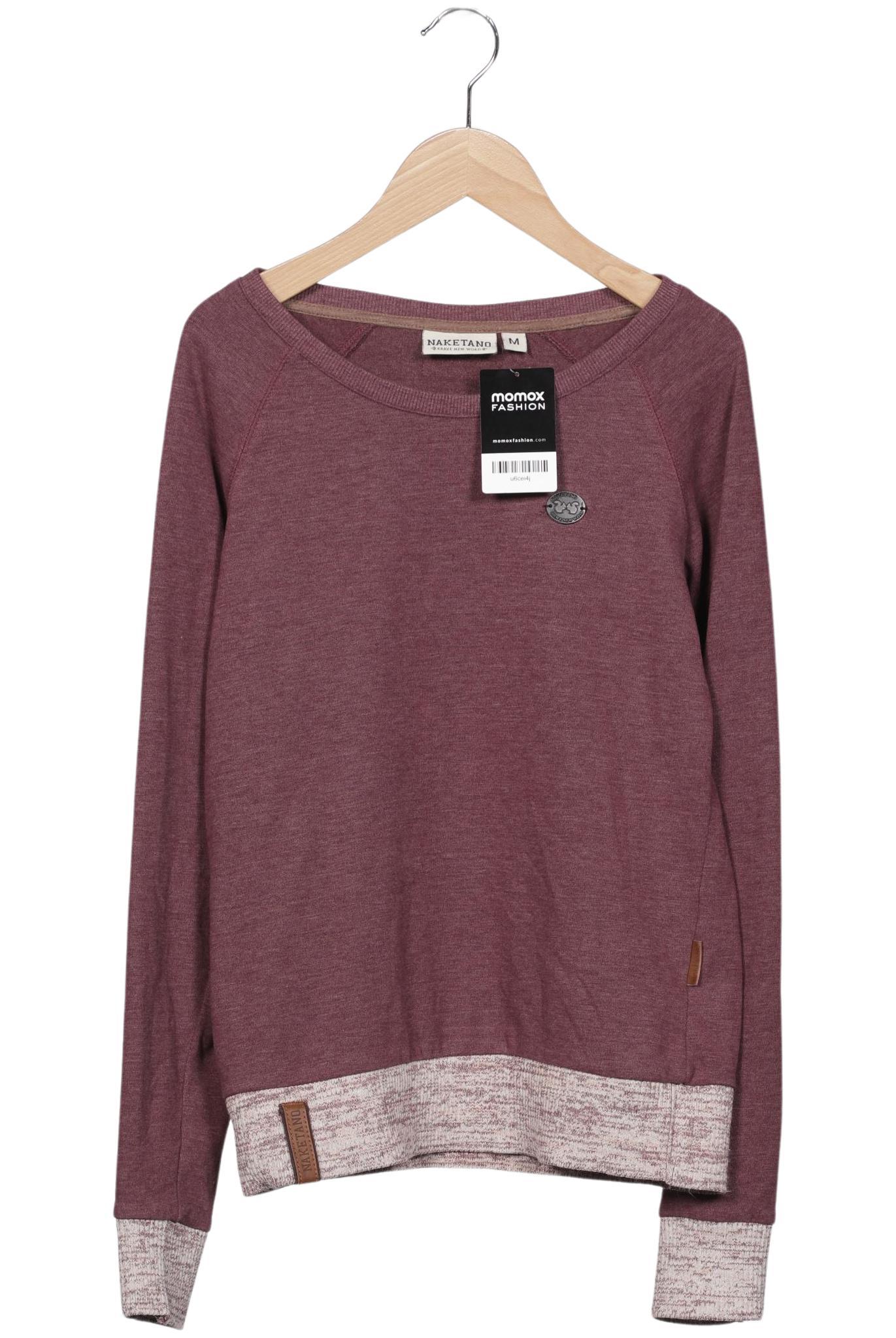 

Naketano Damen Sweatshirt, bordeaux, Gr. 38