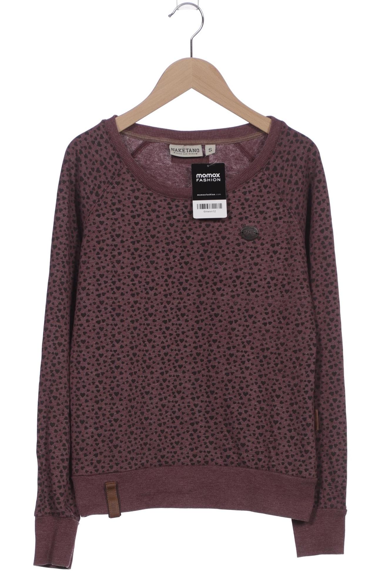

Naketano Damen Sweatshirt, bordeaux, Gr. 36