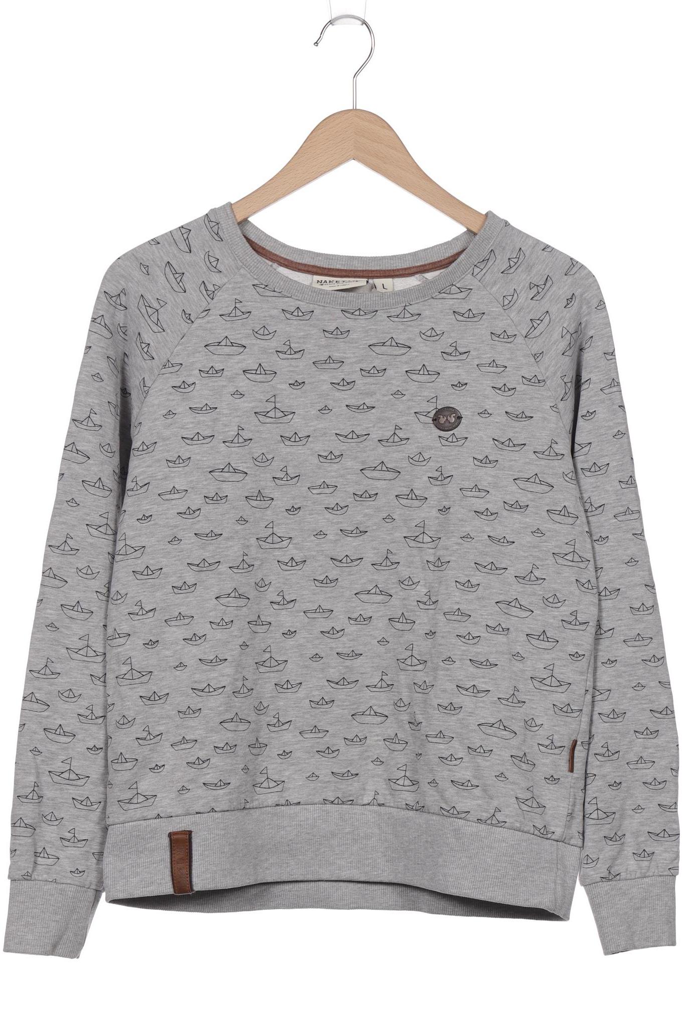 

Naketano Damen Sweatshirt, grau