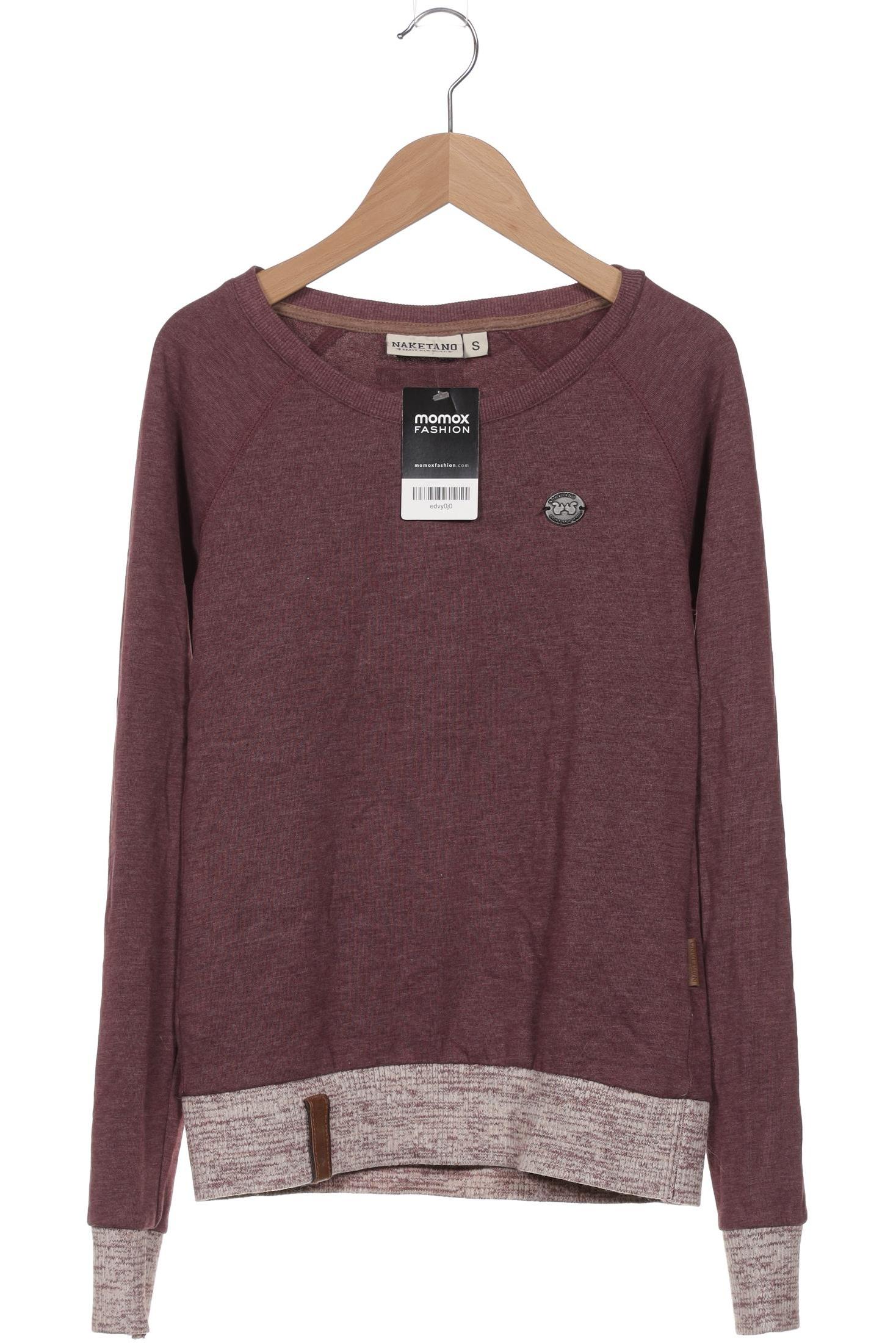 

Naketano Damen Sweatshirt, bordeaux, Gr. 36