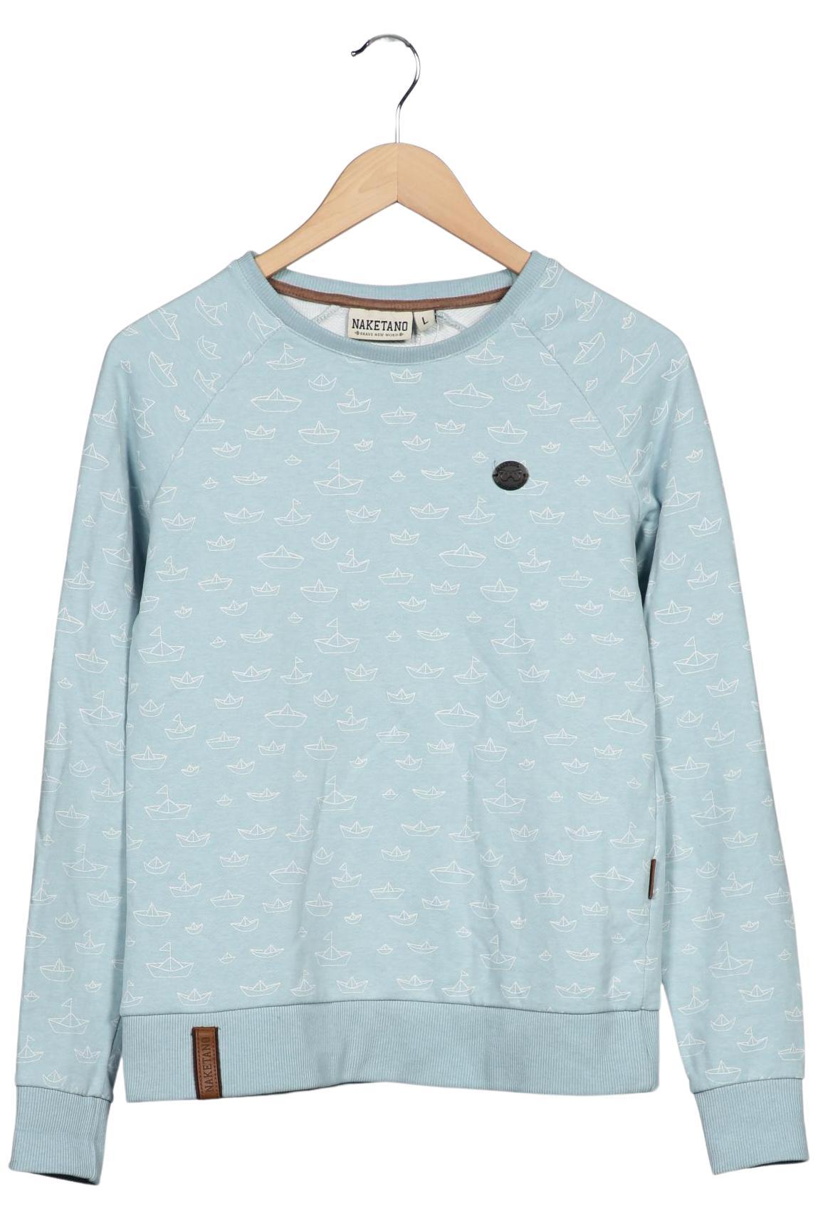

Naketano Damen Sweatshirt, hellblau, Gr. 42