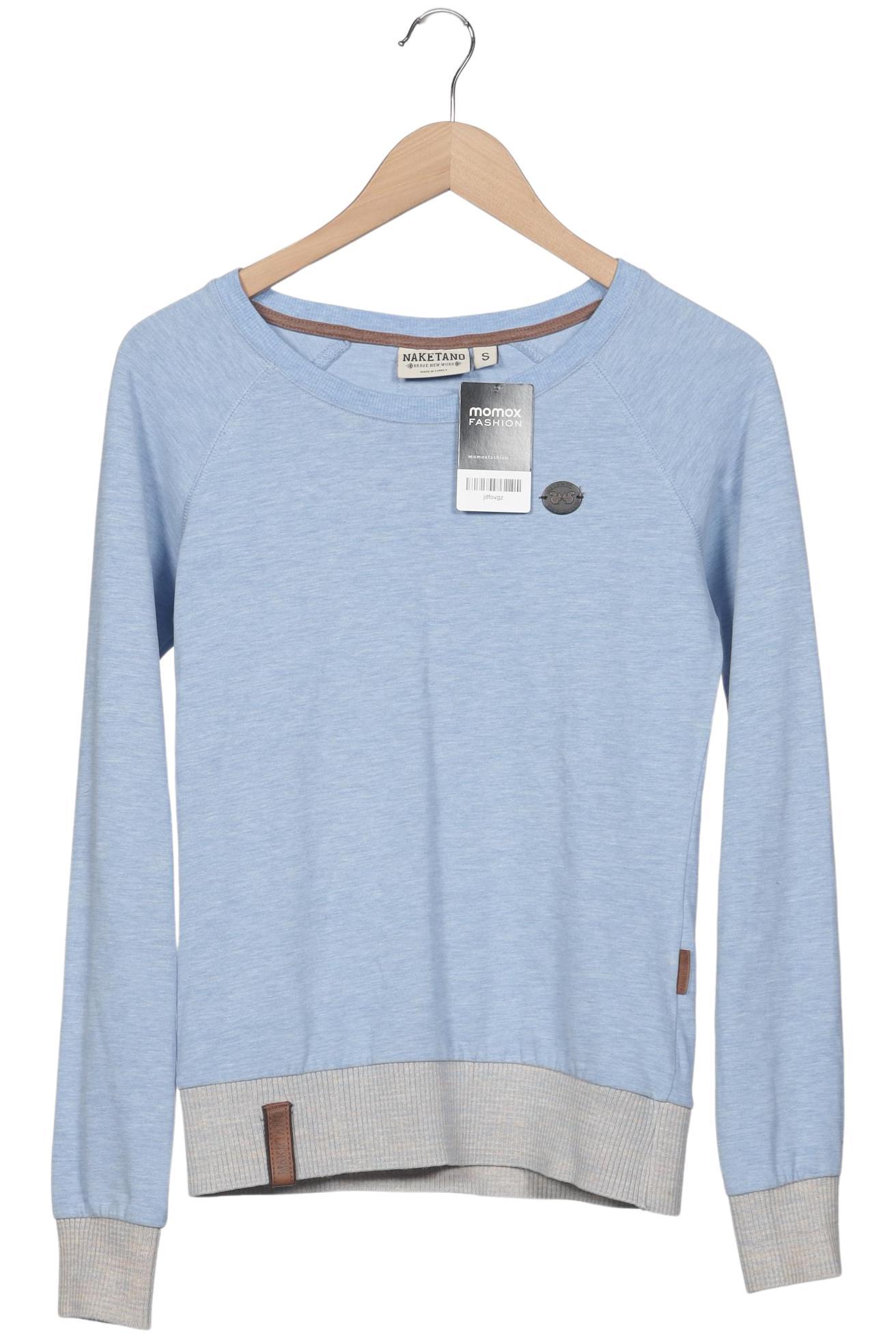 

Naketano Damen Sweatshirt, hellblau, Gr. 36
