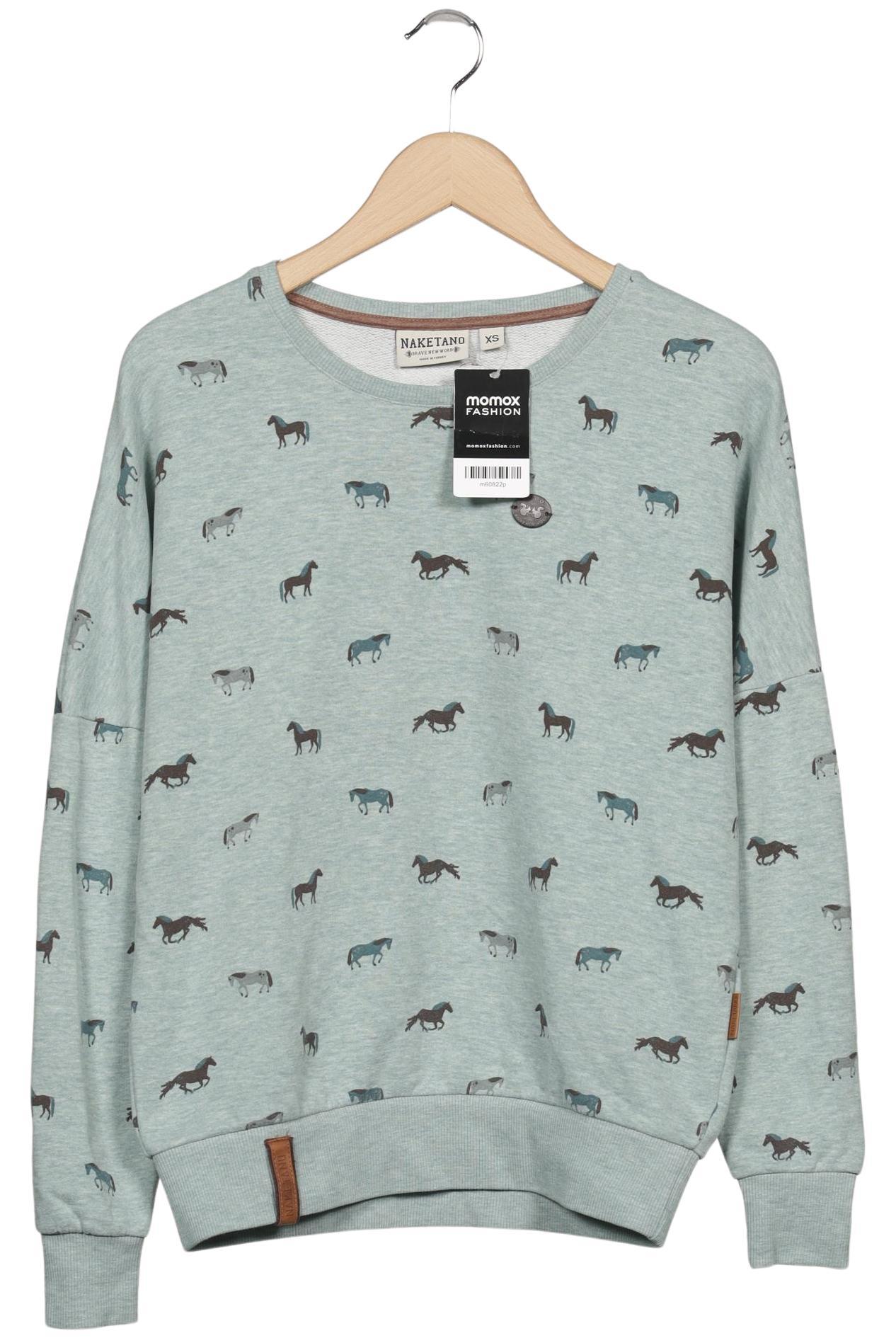 

Naketano Damen Sweatshirt, hellgrün, Gr. 34