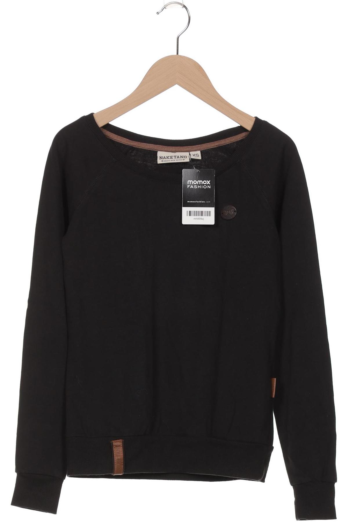 

Naketano Damen Sweatshirt, schwarz, Gr. 34
