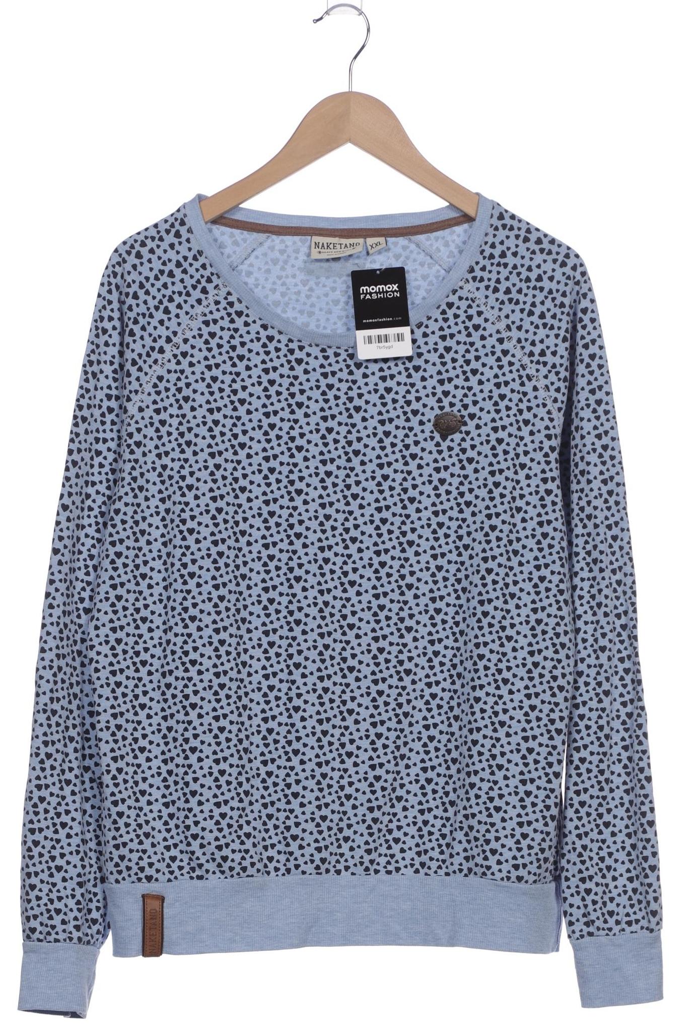 

Naketano Damen Sweatshirt, blau, Gr. 46