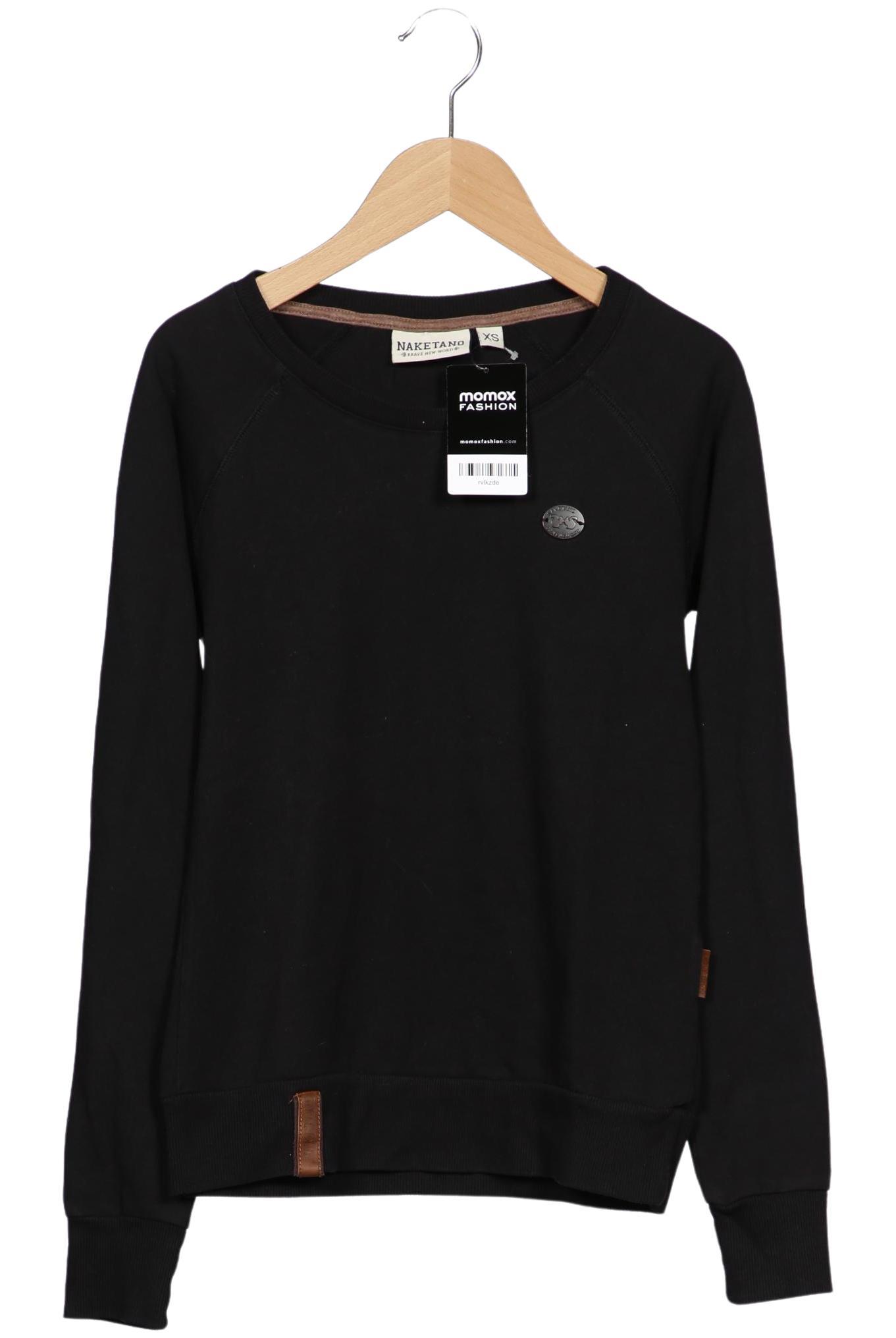 

Naketano Damen Sweatshirt, schwarz, Gr. 34