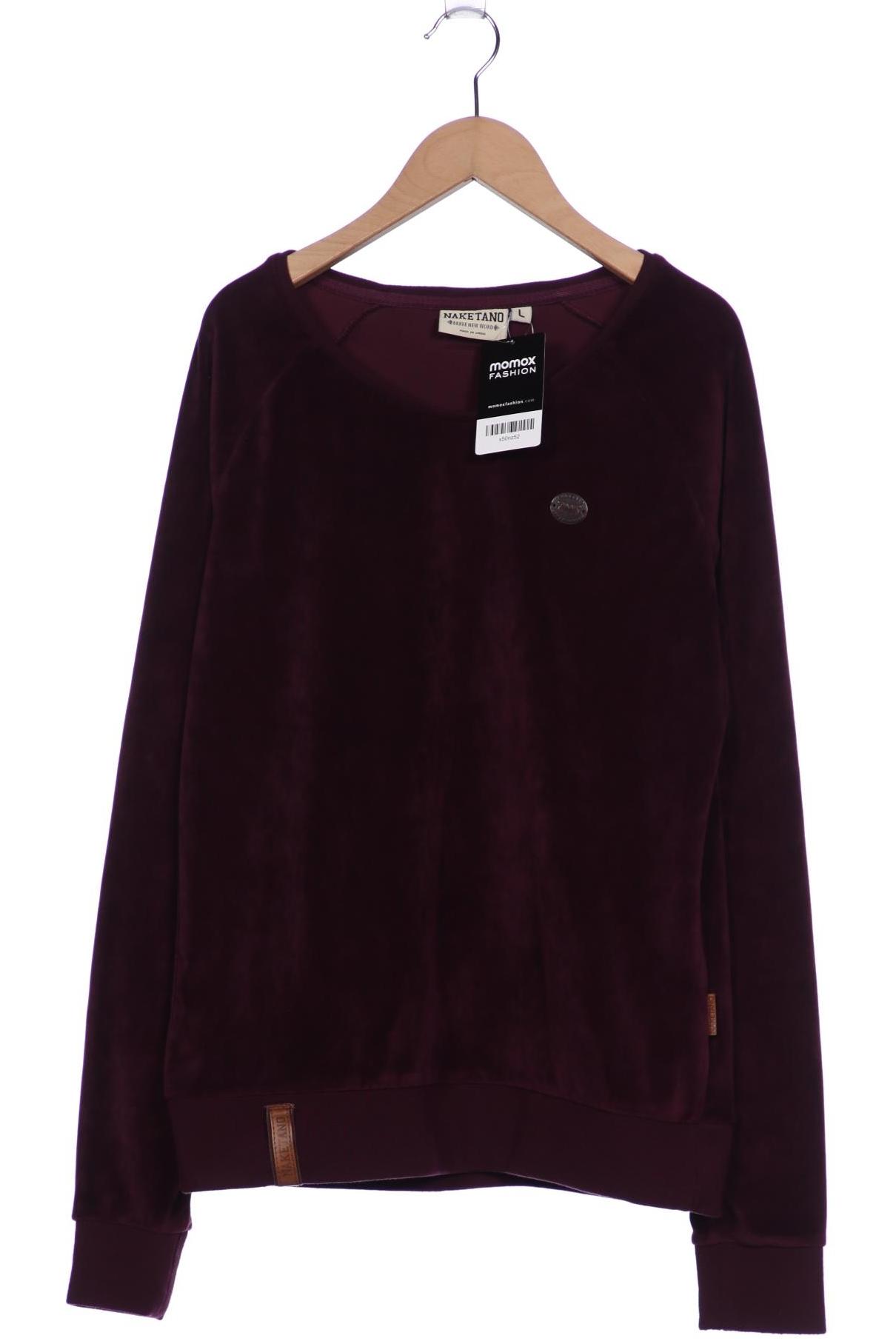 

Naketano Damen Sweatshirt, bordeaux, Gr. 42