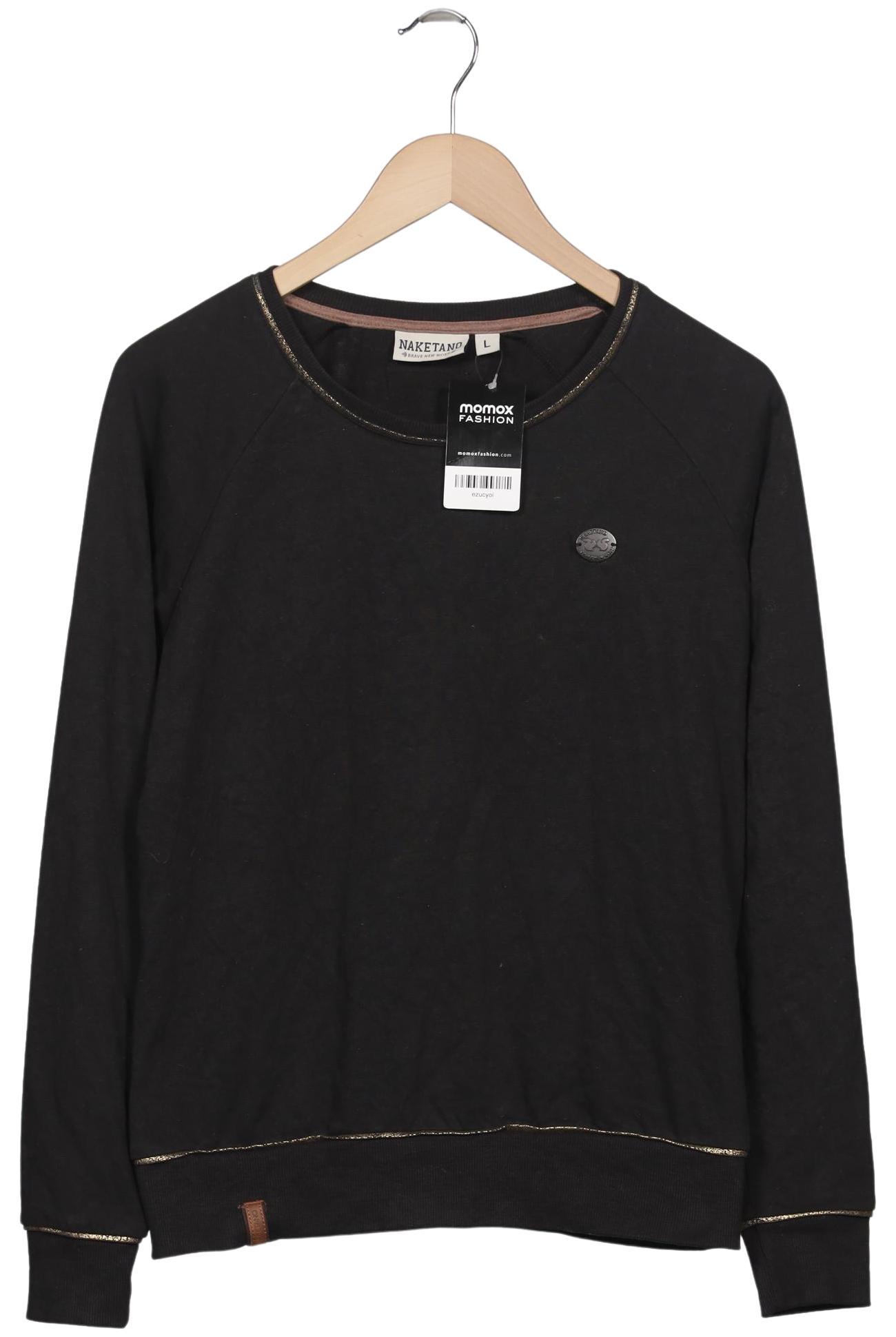 

Naketano Damen Sweatshirt, schwarz, Gr. 42
