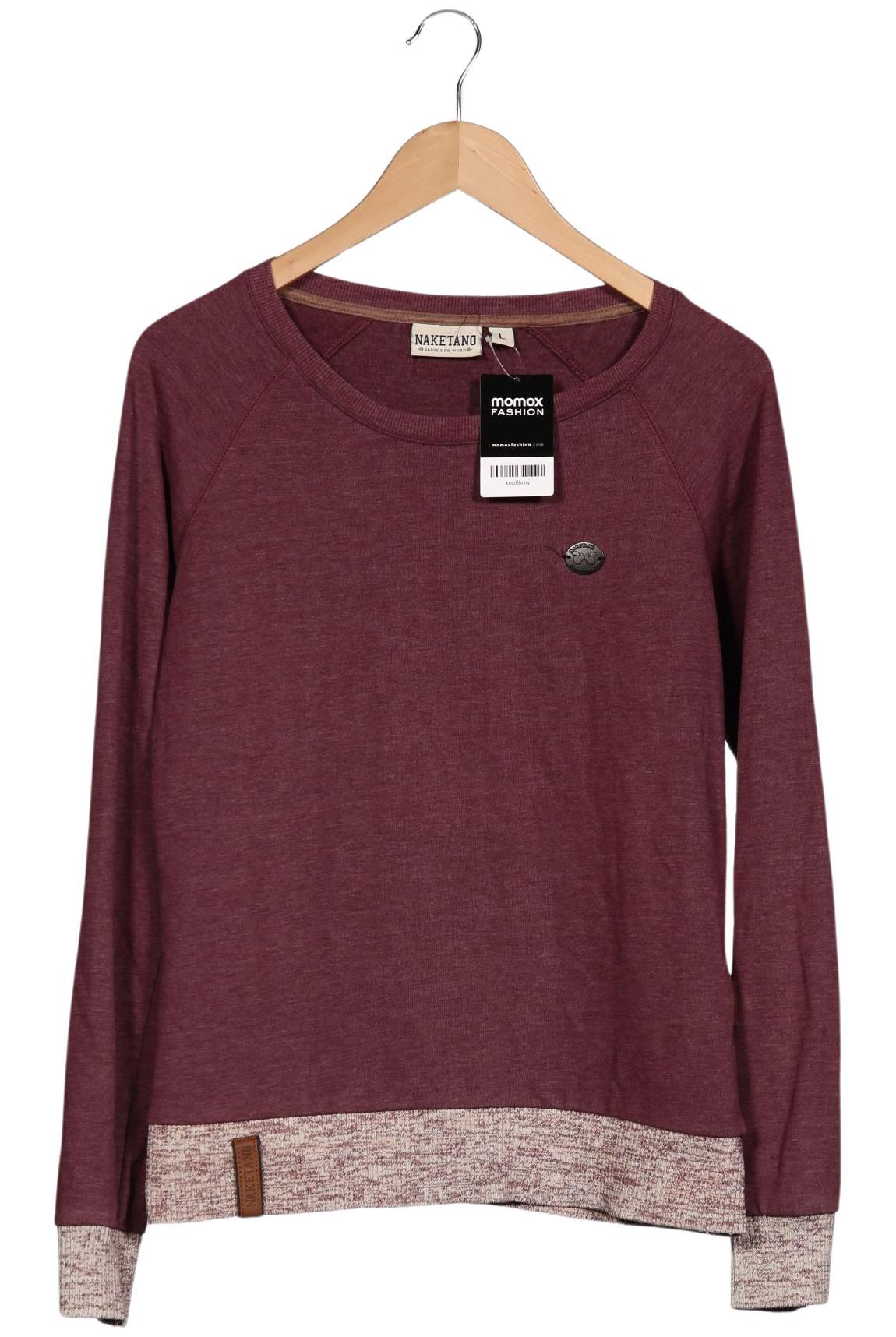 

Naketano Damen Sweatshirt, bordeaux, Gr. 42
