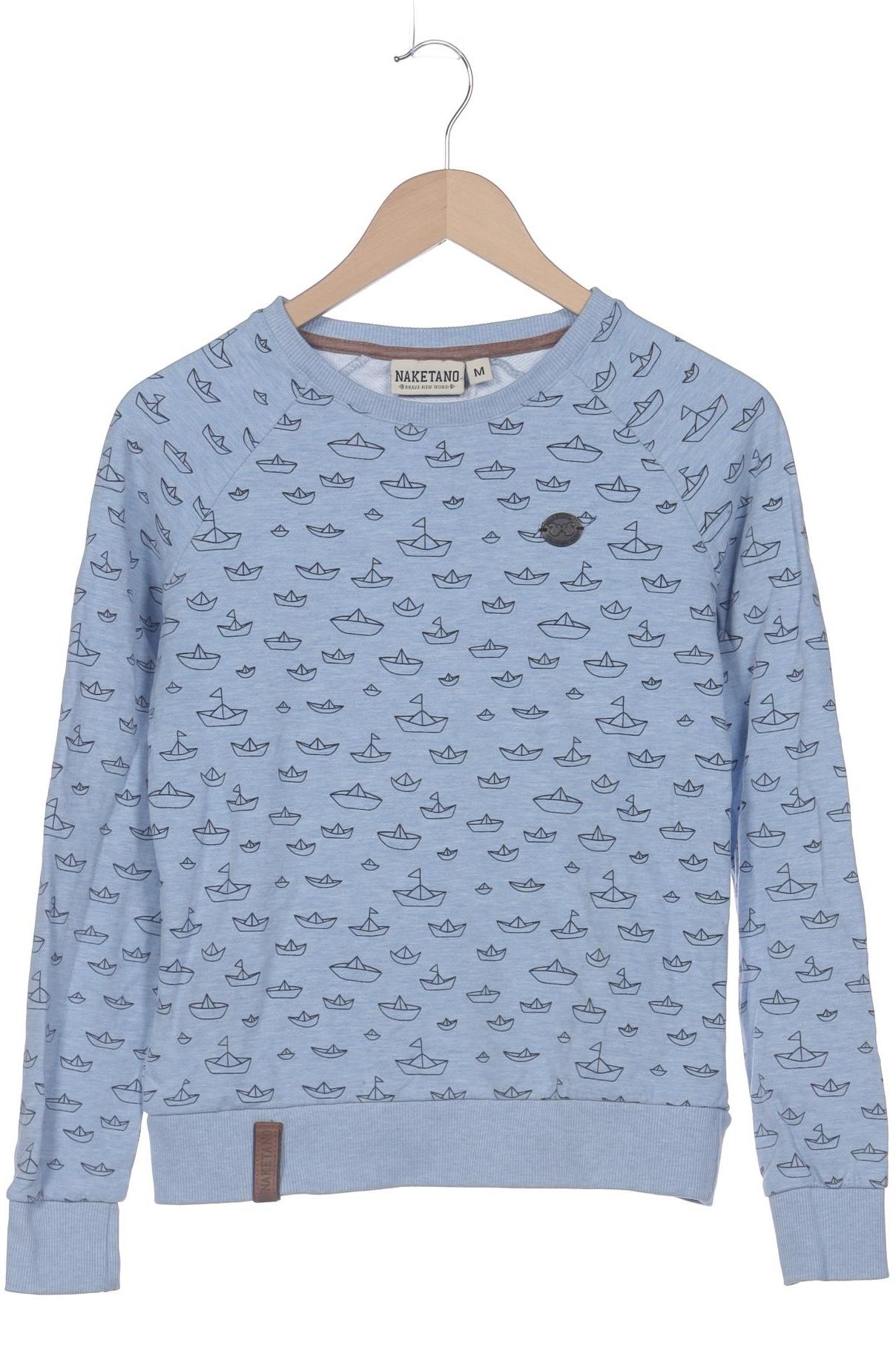 

Naketano Damen Sweatshirt, hellblau, Gr. 38