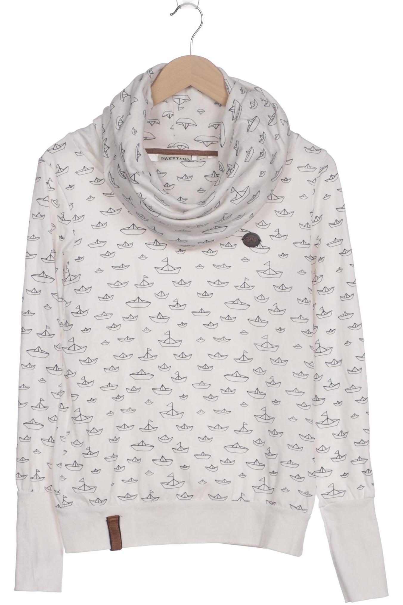 

Naketano Damen Sweatshirt, weiß, Gr. 38