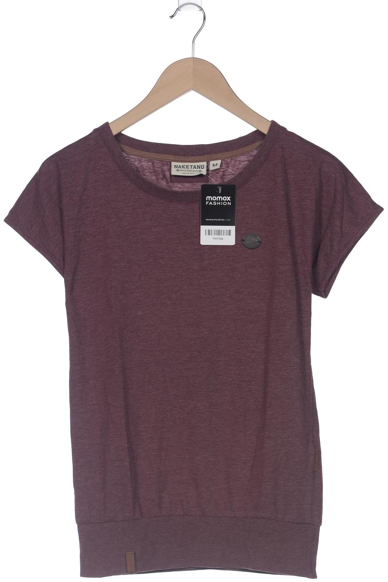 

Naketano Damen T-Shirt, bordeaux, Gr. 38