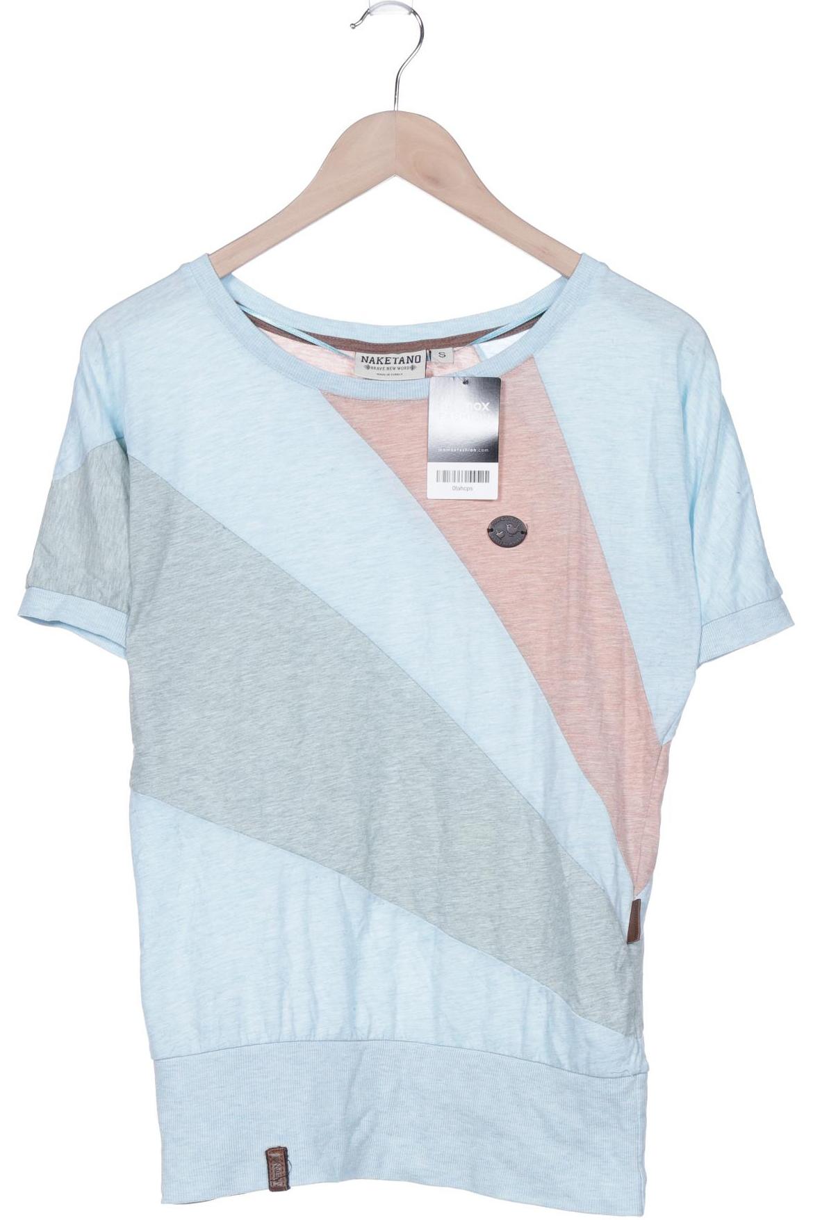 

Naketano Damen T-Shirt, hellblau, Gr. 36
