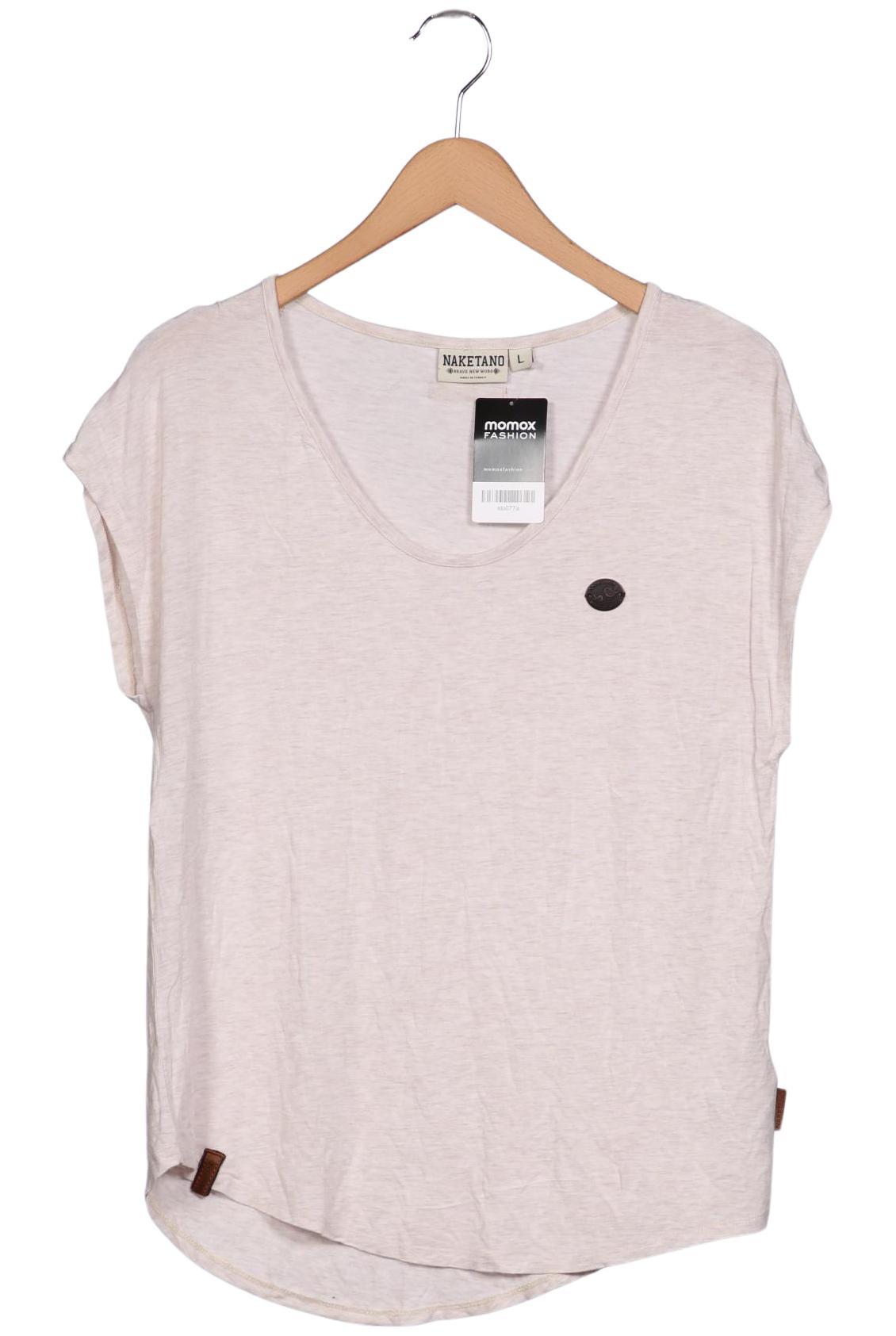 

Naketano Damen T-Shirt, cremeweiß, Gr. 42