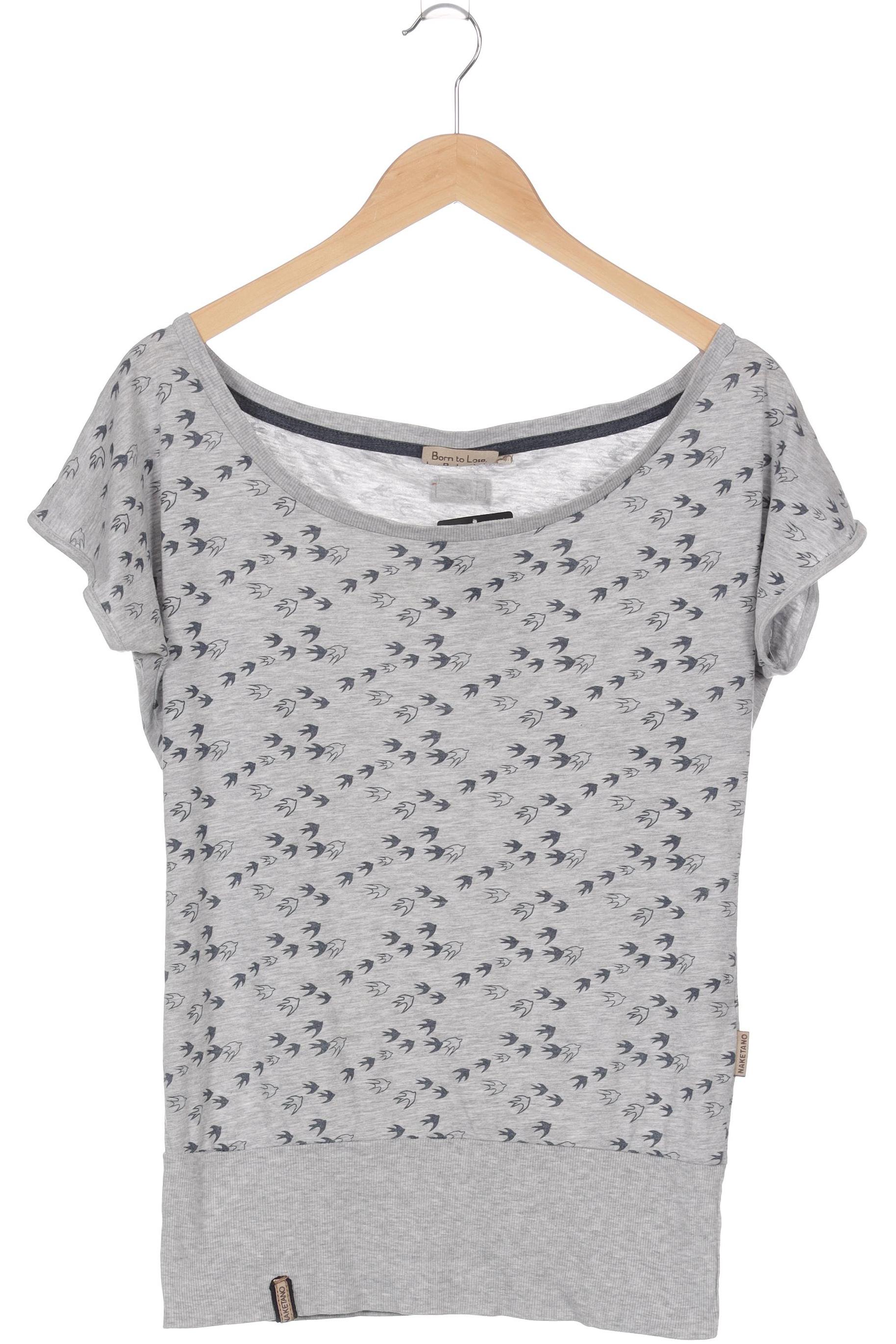 

Naketano Damen T-Shirt, grau, Gr. 38