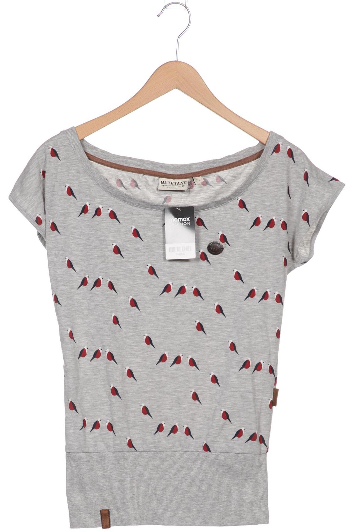 

Naketano Damen T-Shirt, grau, Gr. 36