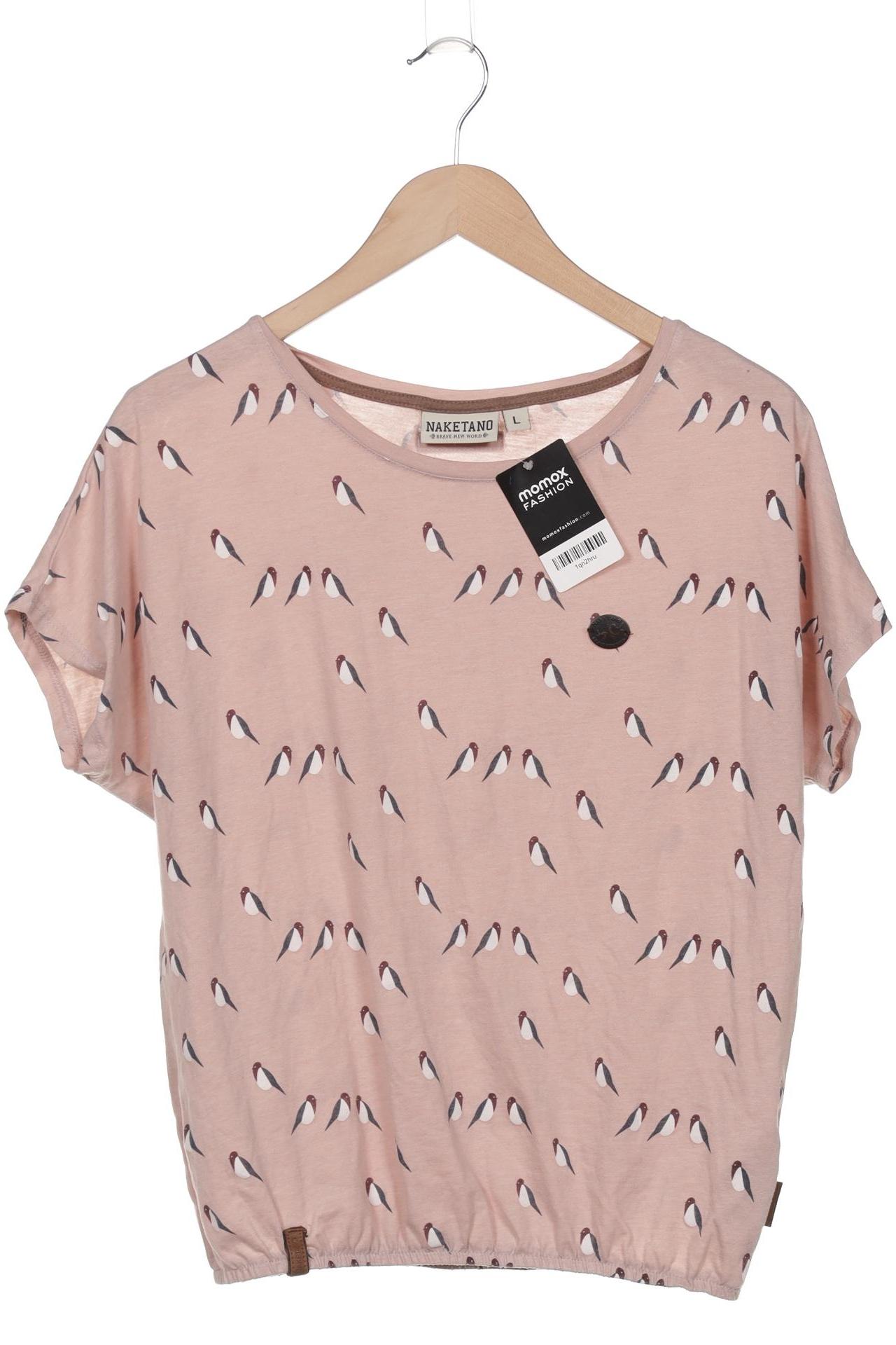 

Naketano Damen T-Shirt, pink, Gr. 42