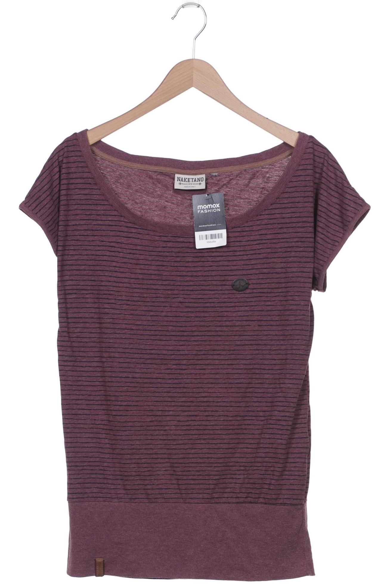 

Naketano Damen T-Shirt, bordeaux, Gr. 36