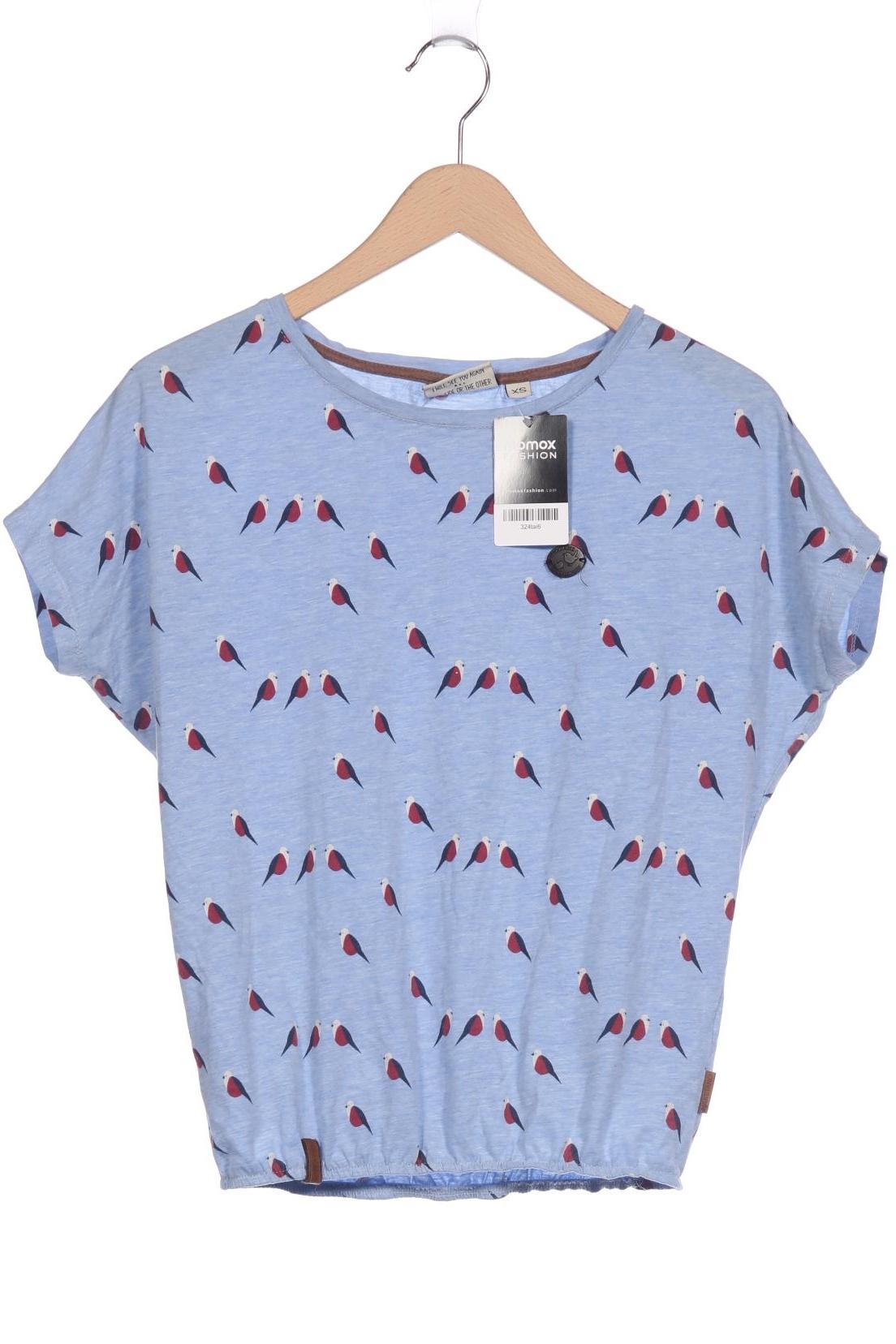 

Naketano Damen T-Shirt, blau, Gr. 34