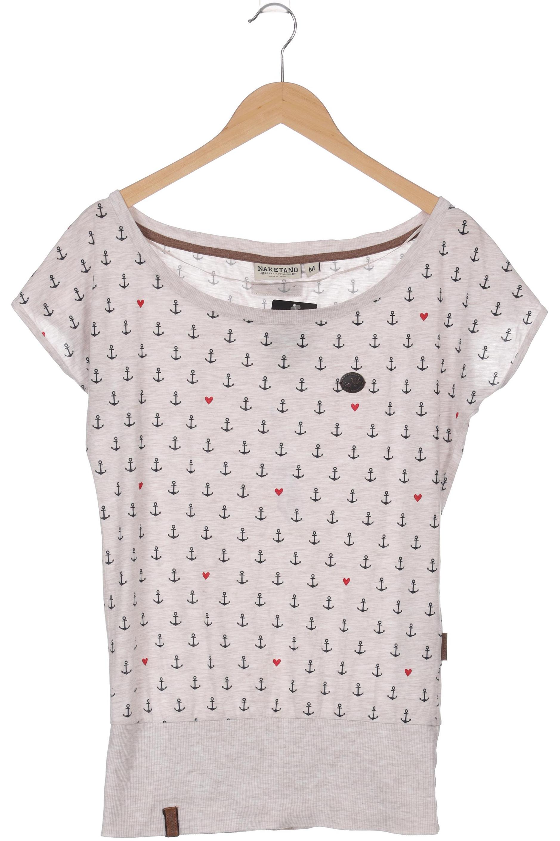 

Naketano Damen T-Shirt, beige, Gr. 38