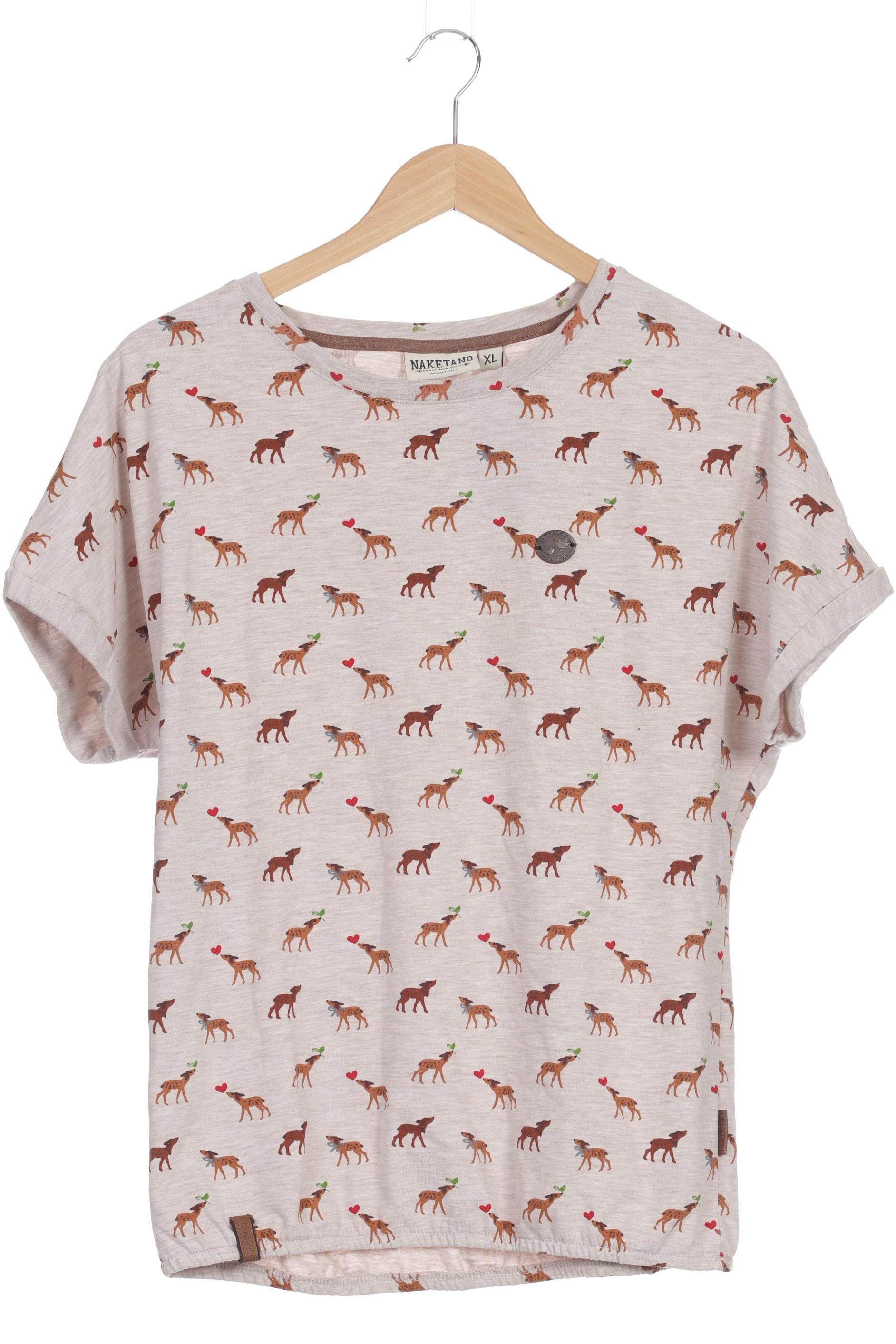 

Naketano Damen T-Shirt, braun, Gr. 44