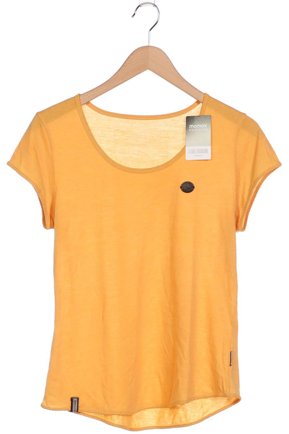 

Naketano Damen T-Shirt, orange, Gr. 36