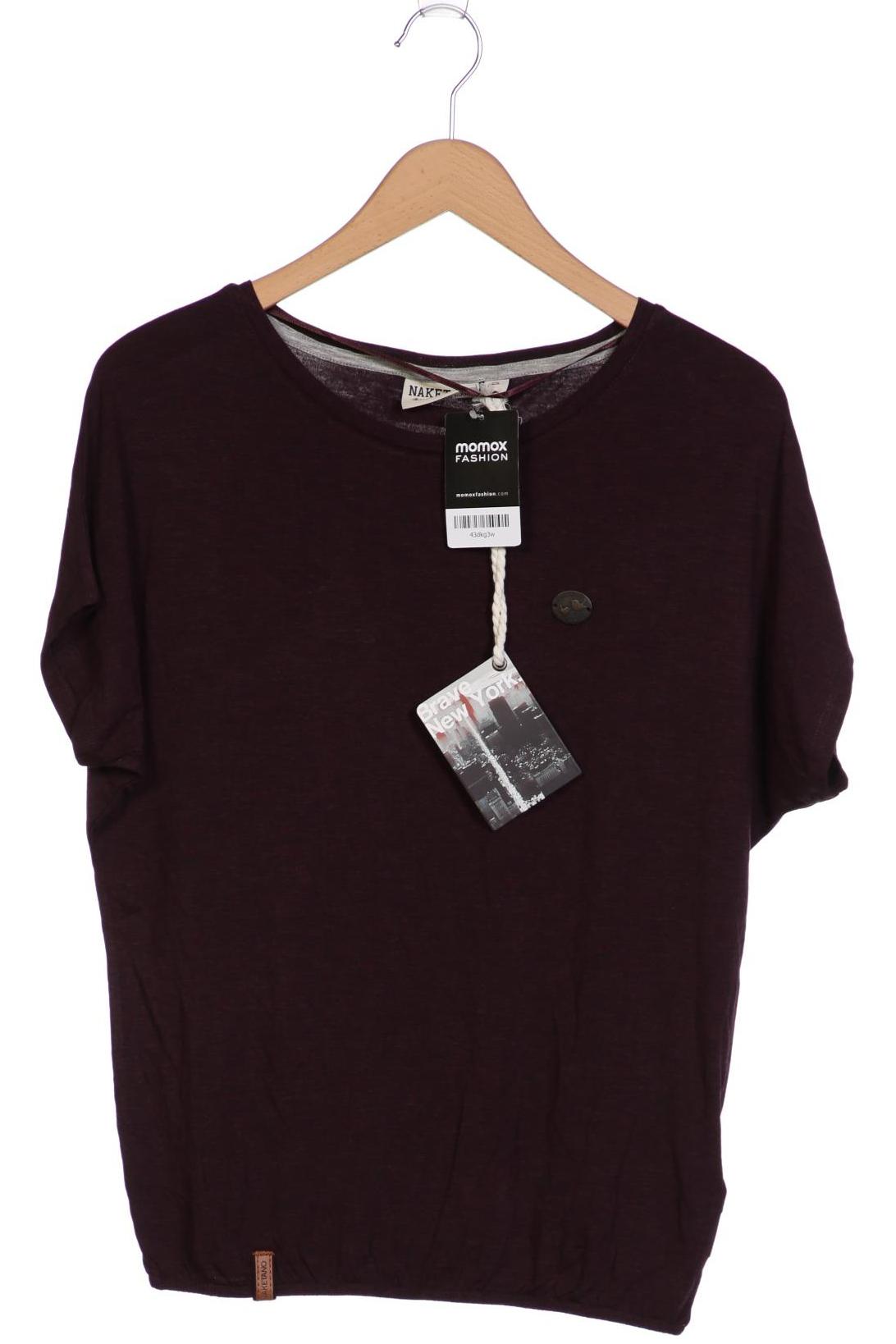 

Naketano Damen T-Shirt, bordeaux, Gr. 36