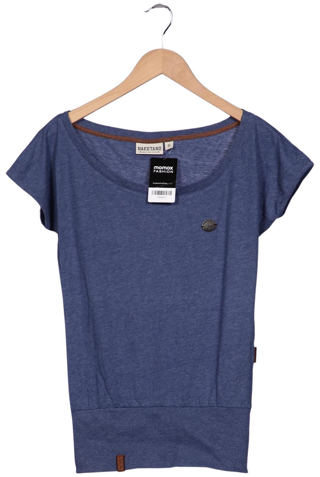 

Naketano Damen T-Shirt, blau, Gr. 36