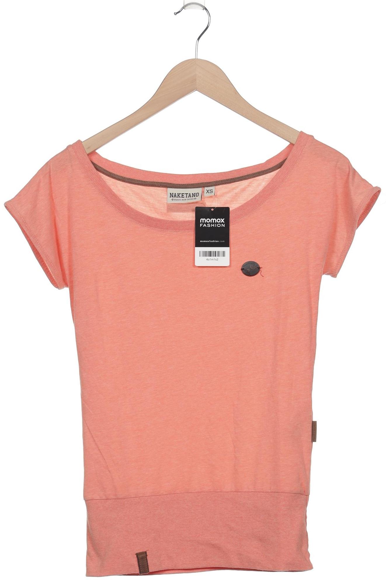 

Naketano Damen T-Shirt, orange, Gr. 34
