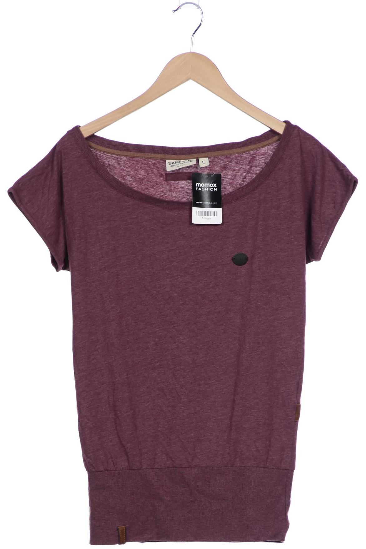 

Naketano Damen T-Shirt, bordeaux, Gr. 42