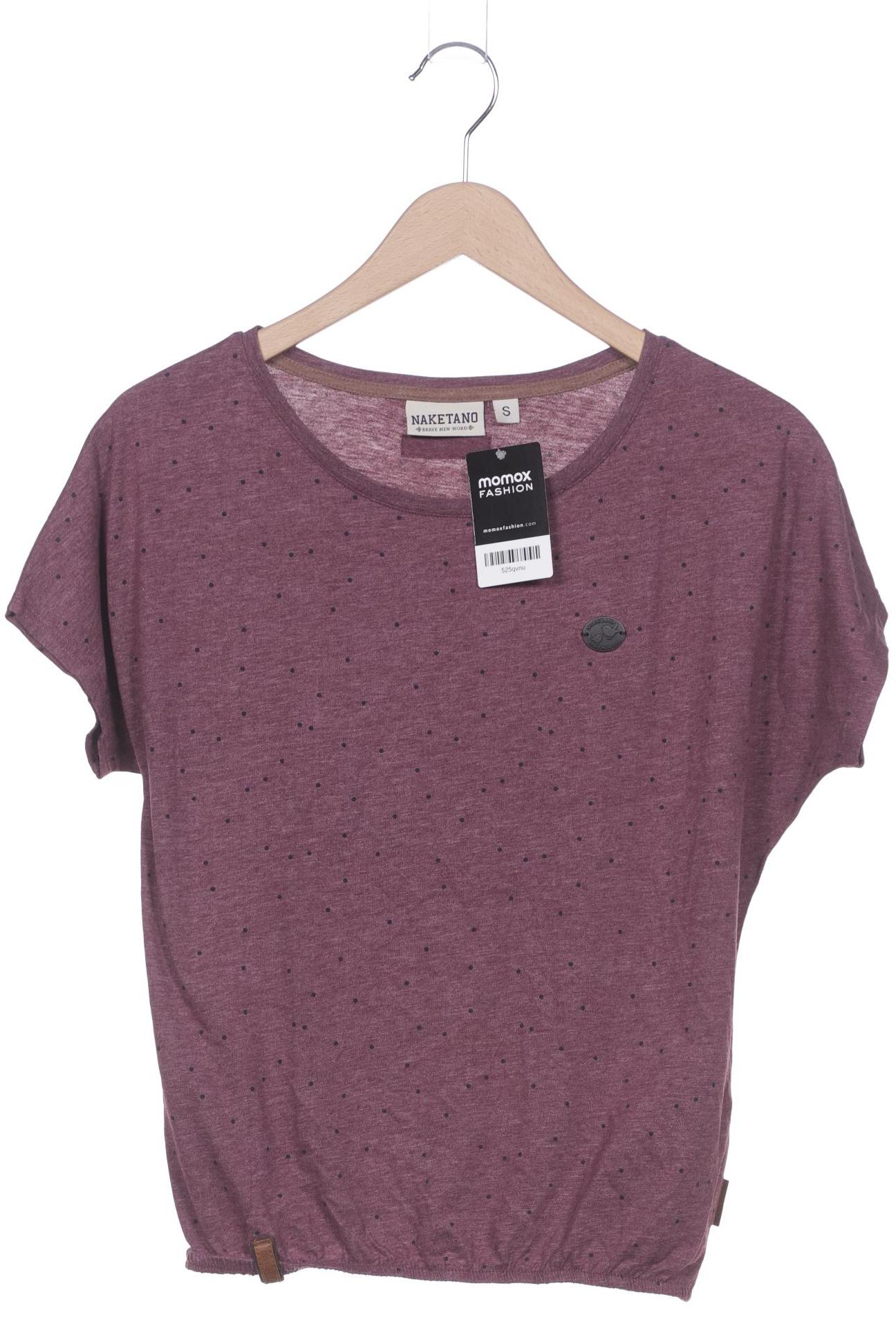 

Naketano Damen T-Shirt, bordeaux, Gr. 36