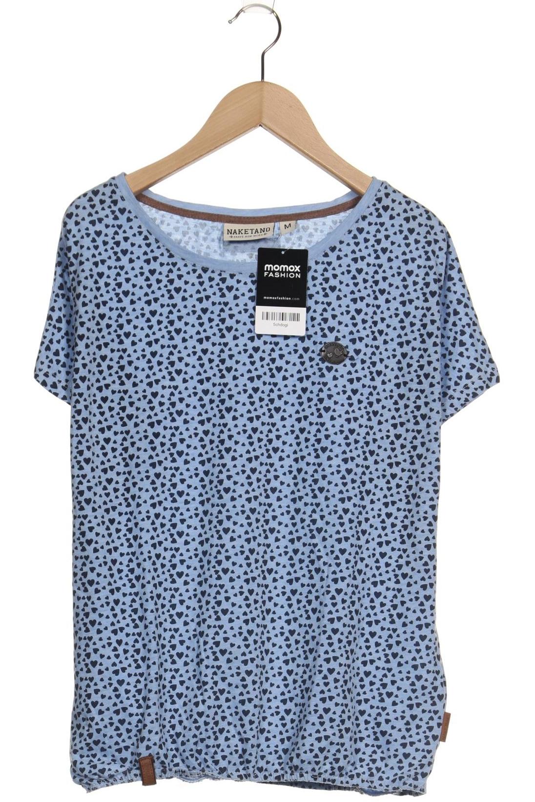 

Naketano Damen T-Shirt, blau, Gr. 38