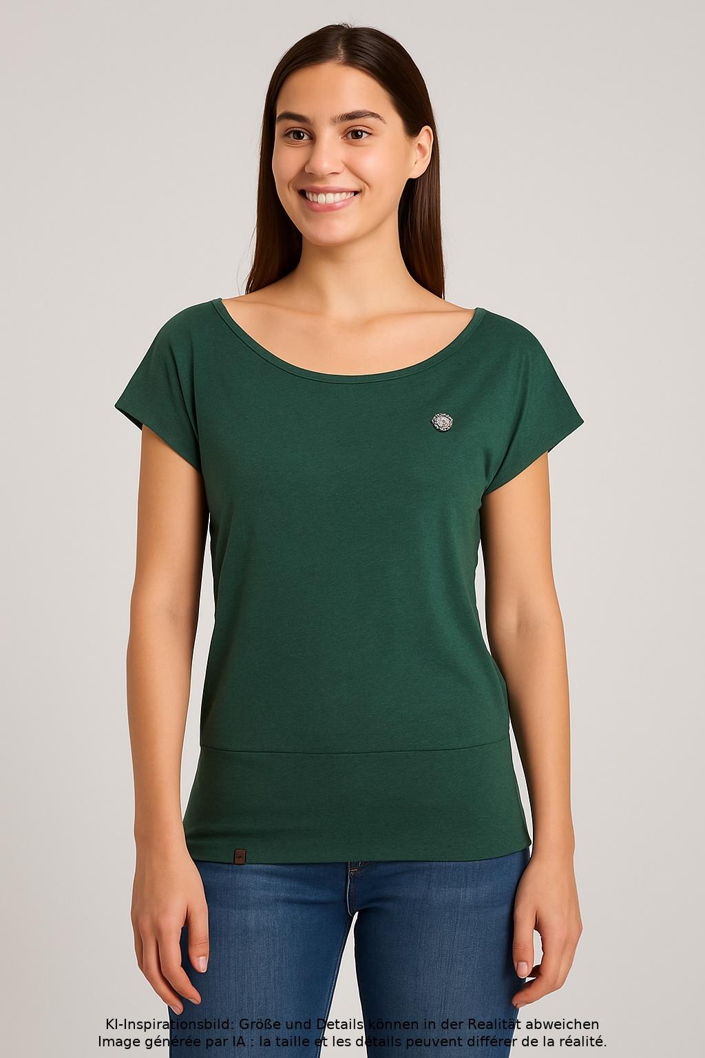 

Naketano Damen T-Shirt, grün, Gr. 36